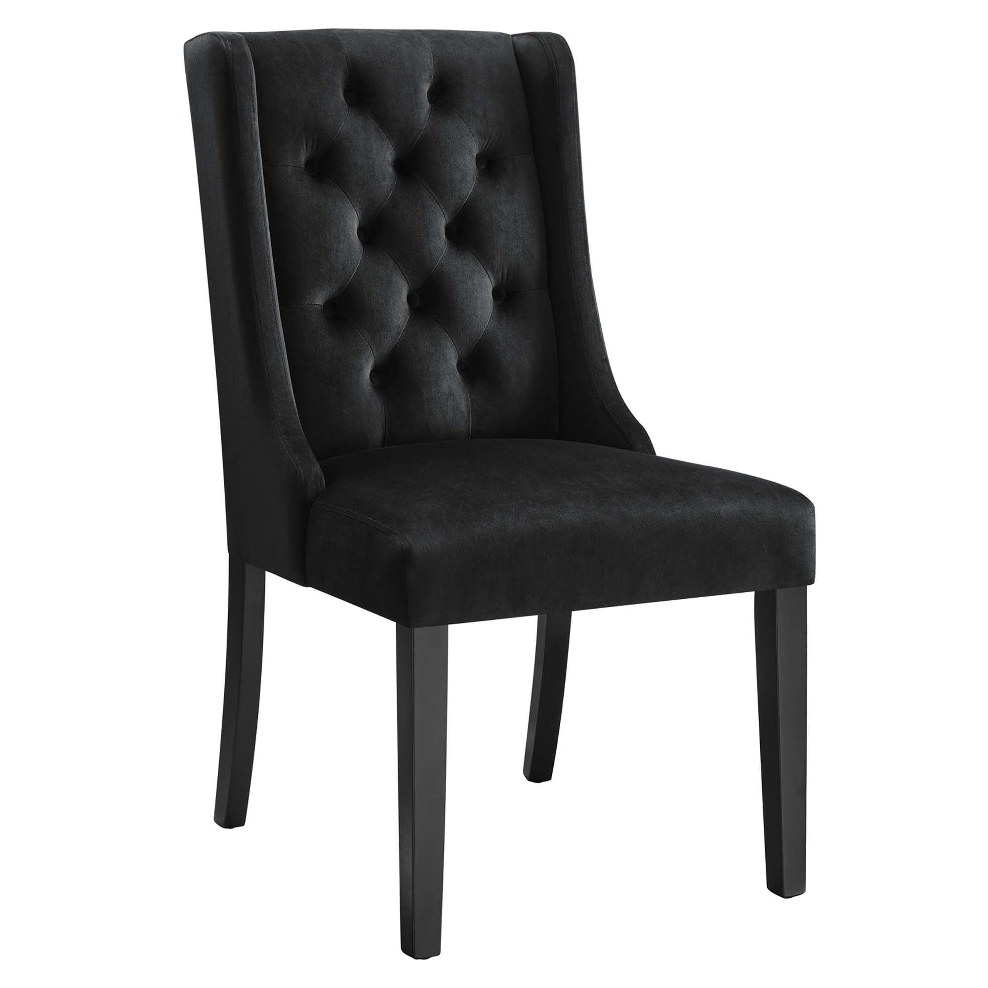 Baronet Performance Velvet Dining Chairs, Set of 2