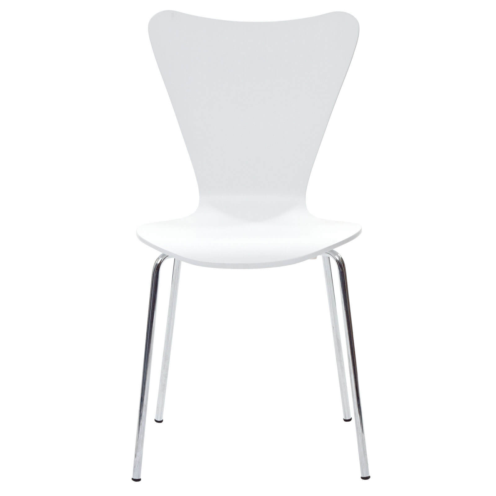 Ernie Dining Side Chair, White by Modway Furniture