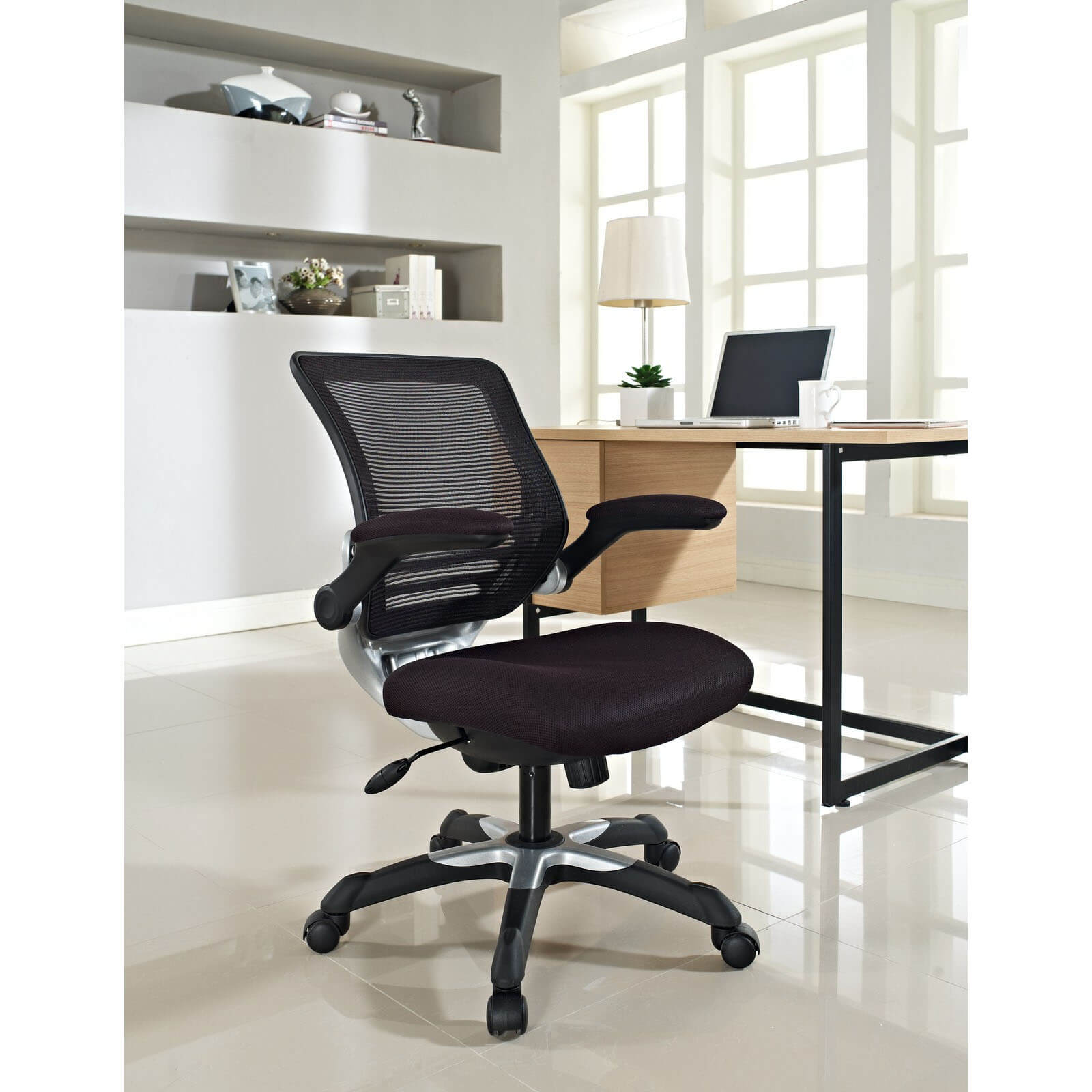 Edge Office Chair, Black by Modway Furniture