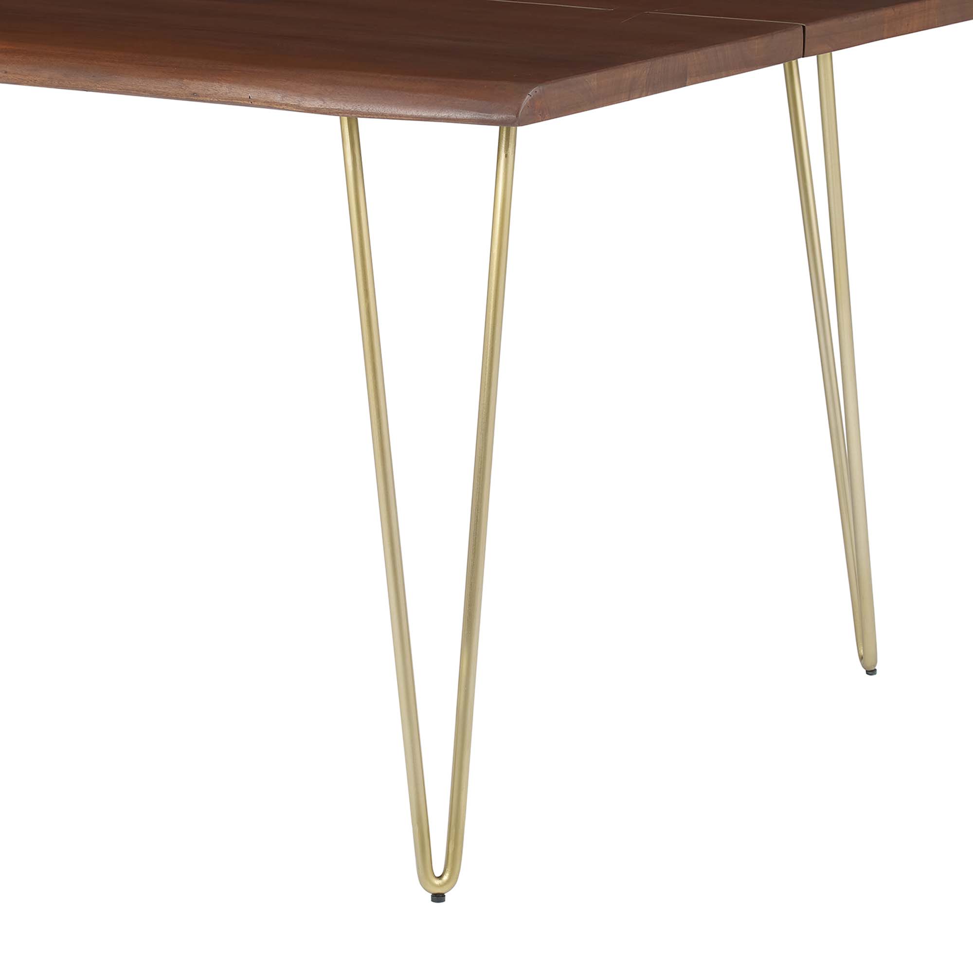 Ardor 74" Live Edge Acacia Wood Dining Table