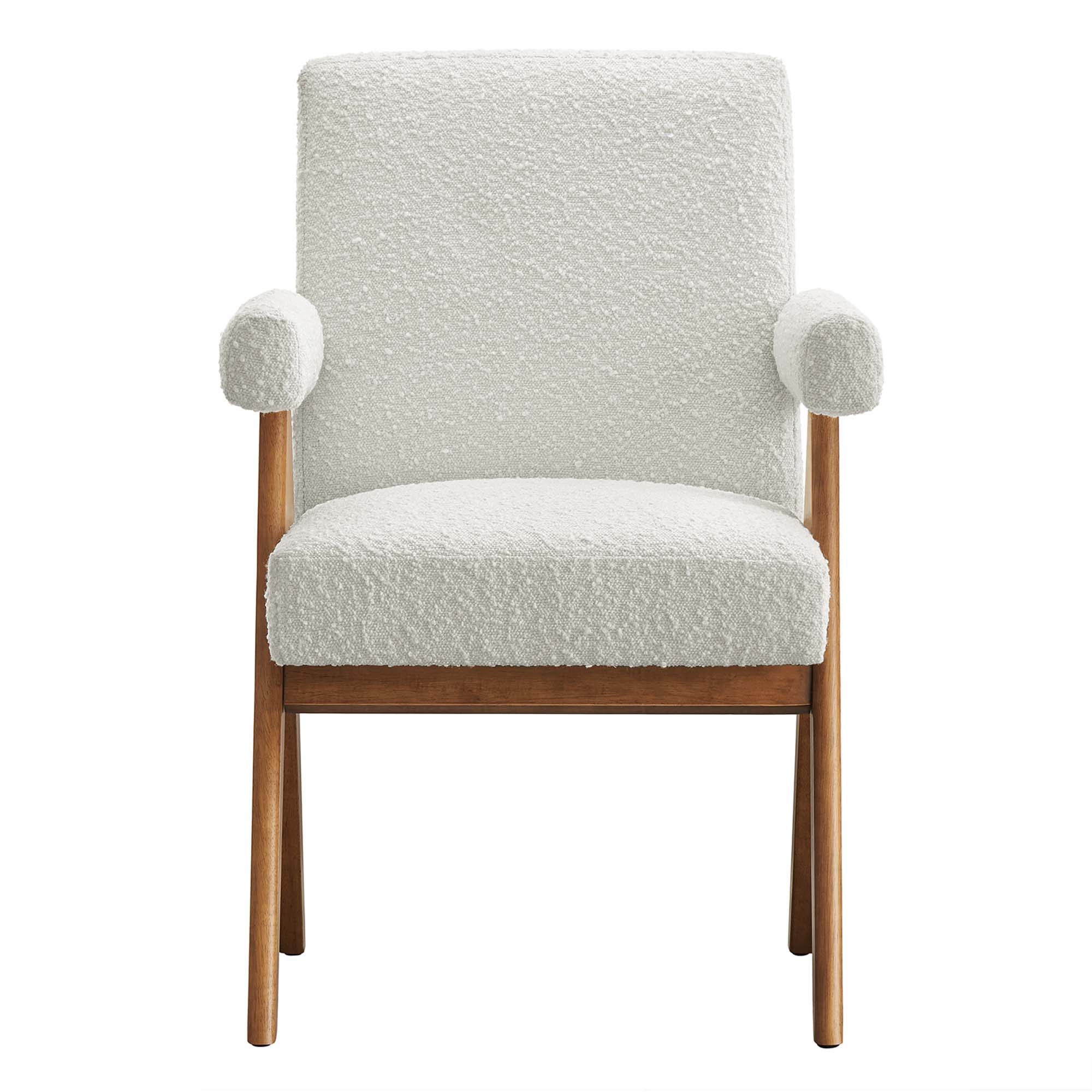 Lyra Boucle Fabric Dining Room Chair