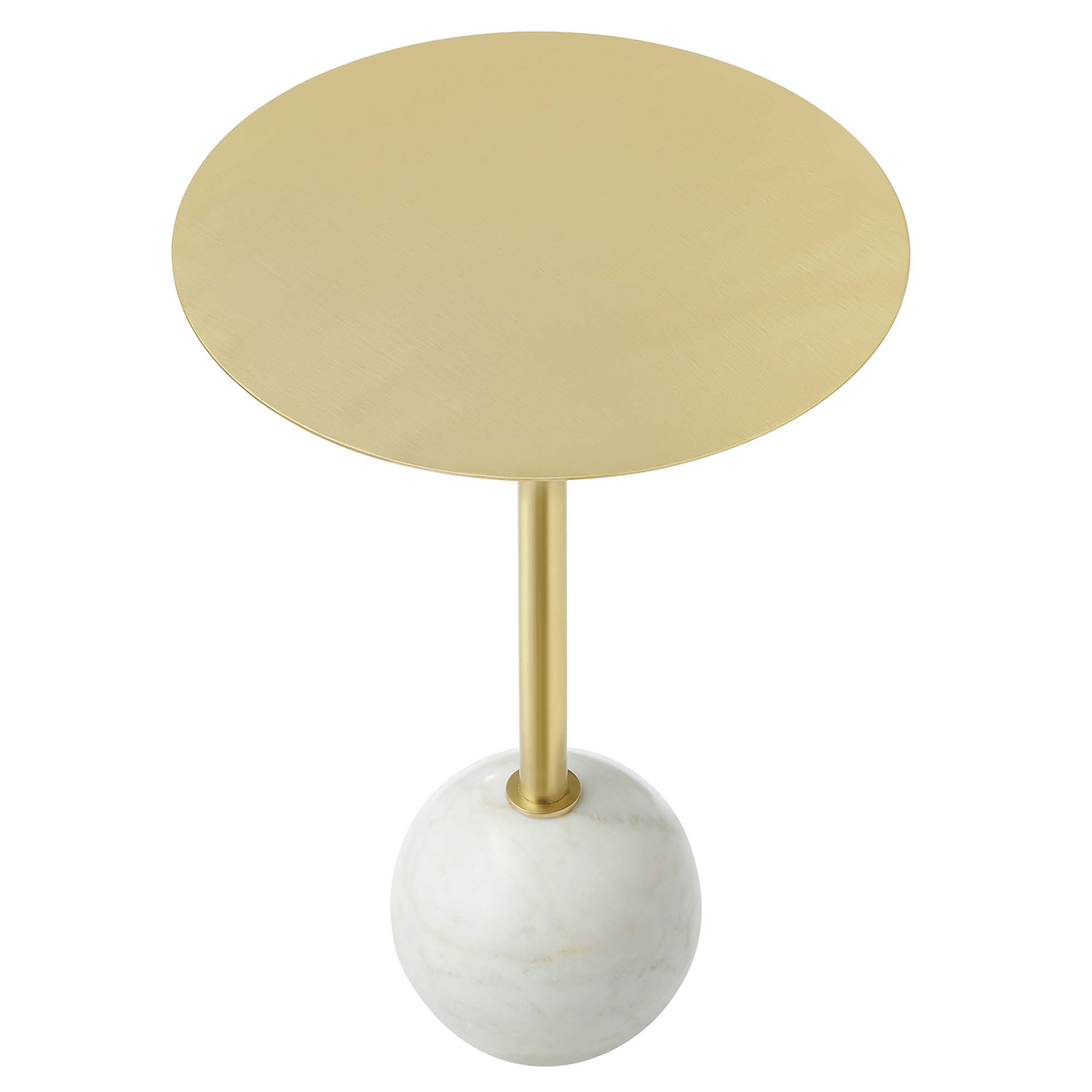 Aliza Round Marble Side Table