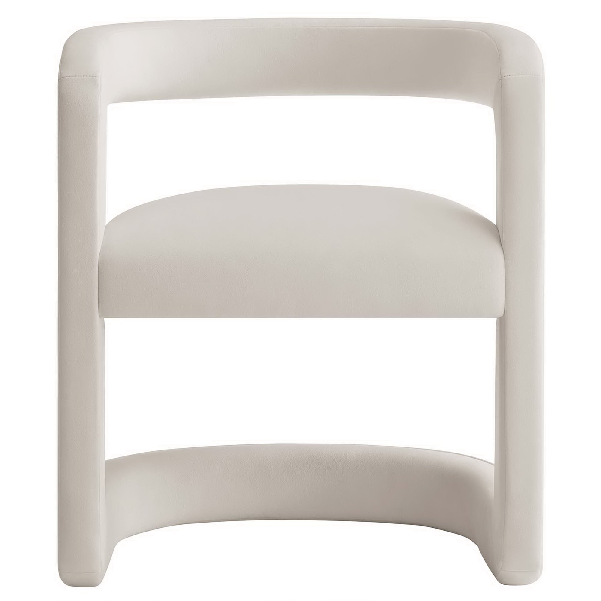 Winslow Barrel Performance Velvet Dining Chair