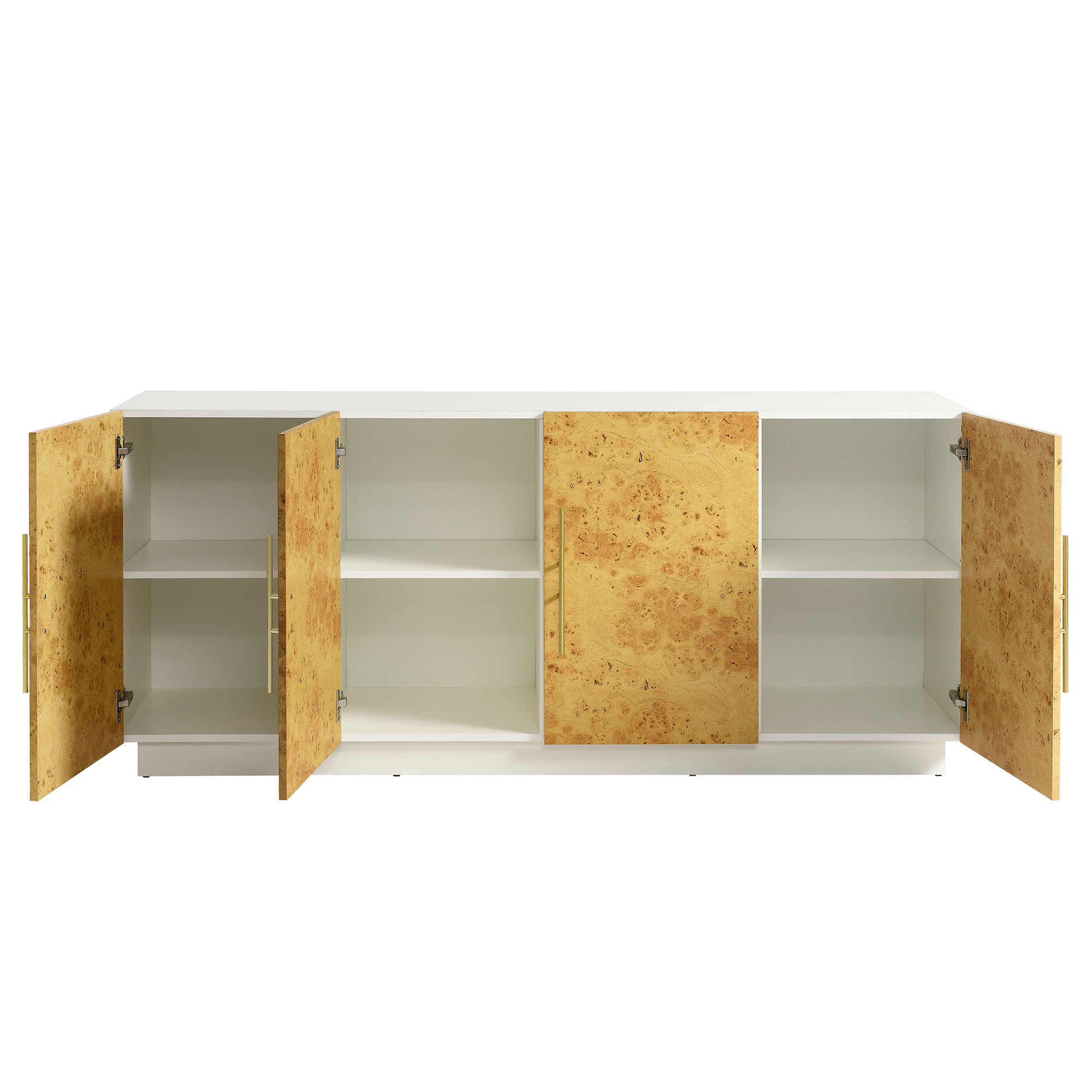 Abel 69" Wood Sideboard Buffet TV Stand