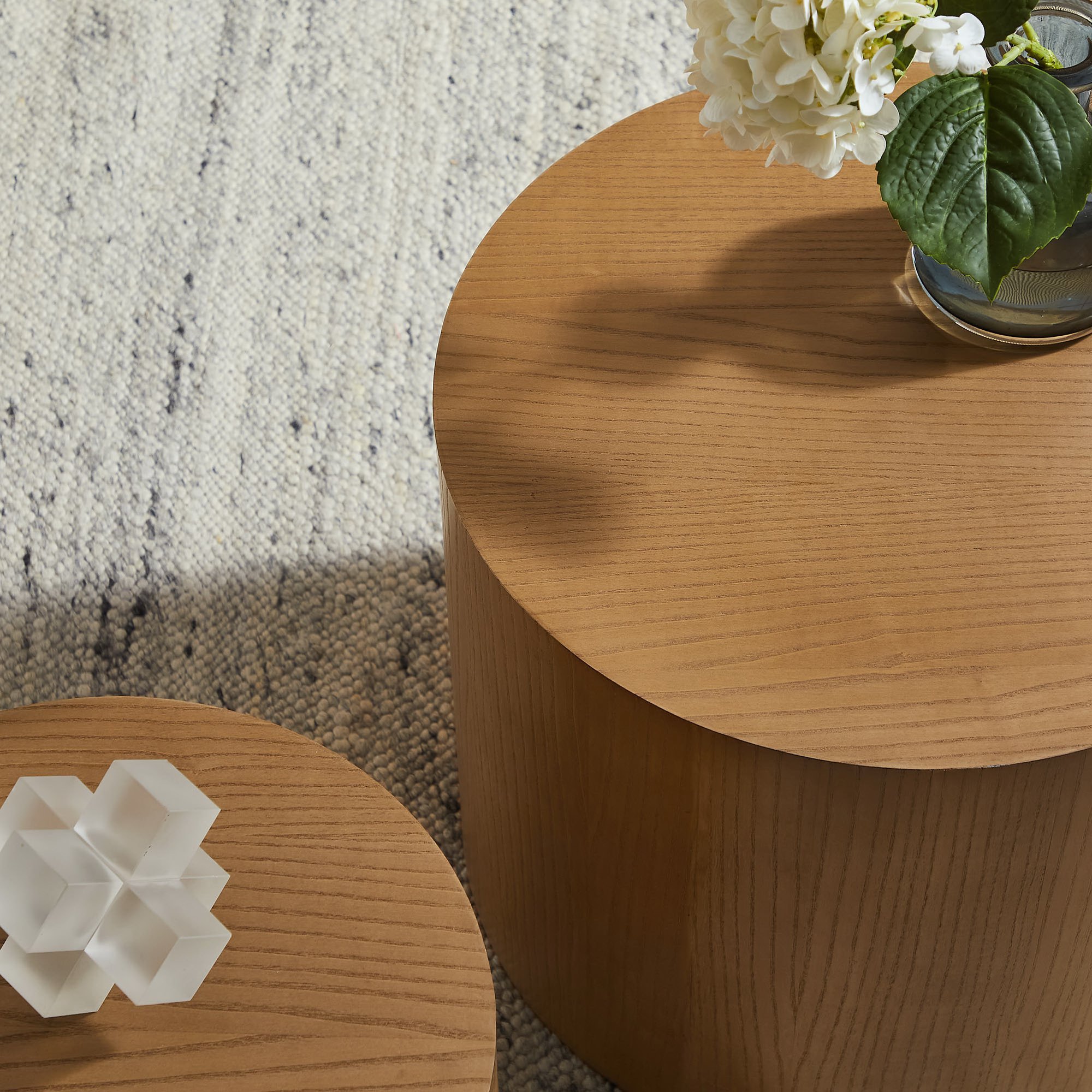 Amani Round Nesting Coffee Tables