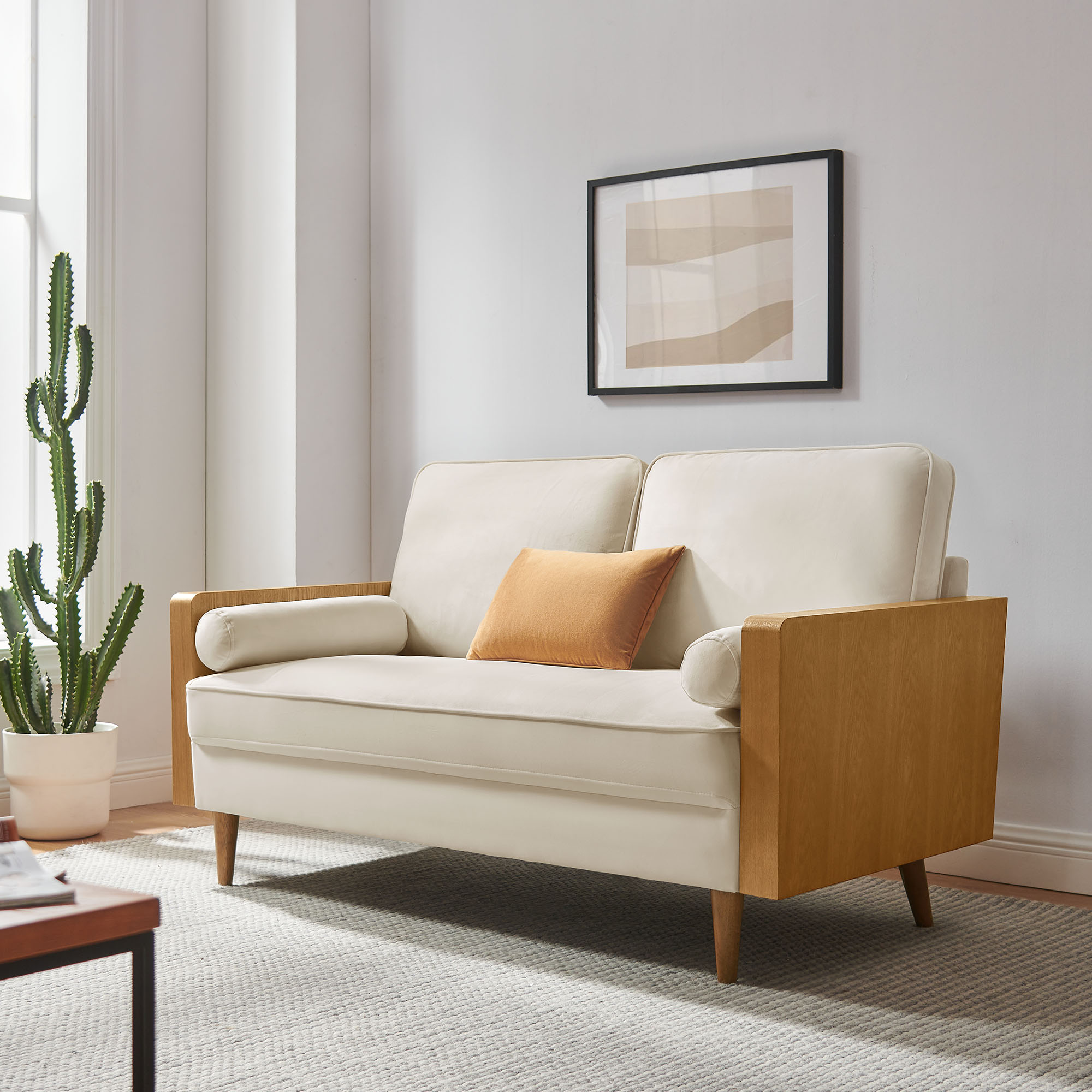 Kellan Performance Velvet Loveseat