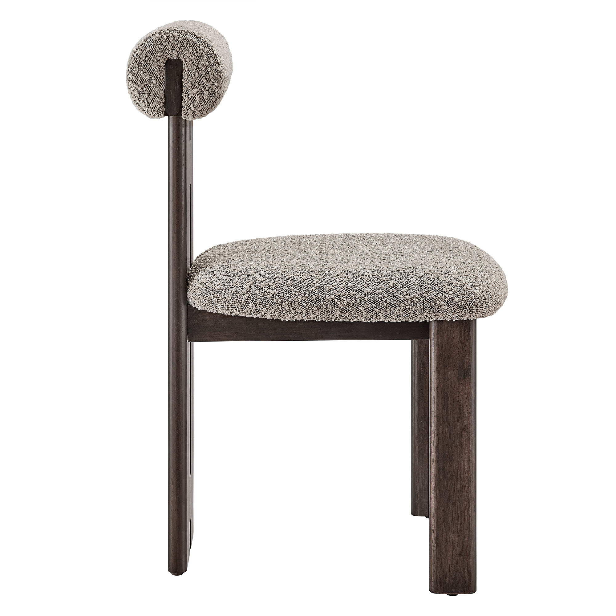 Torian Boucle Fabric Dining Chair