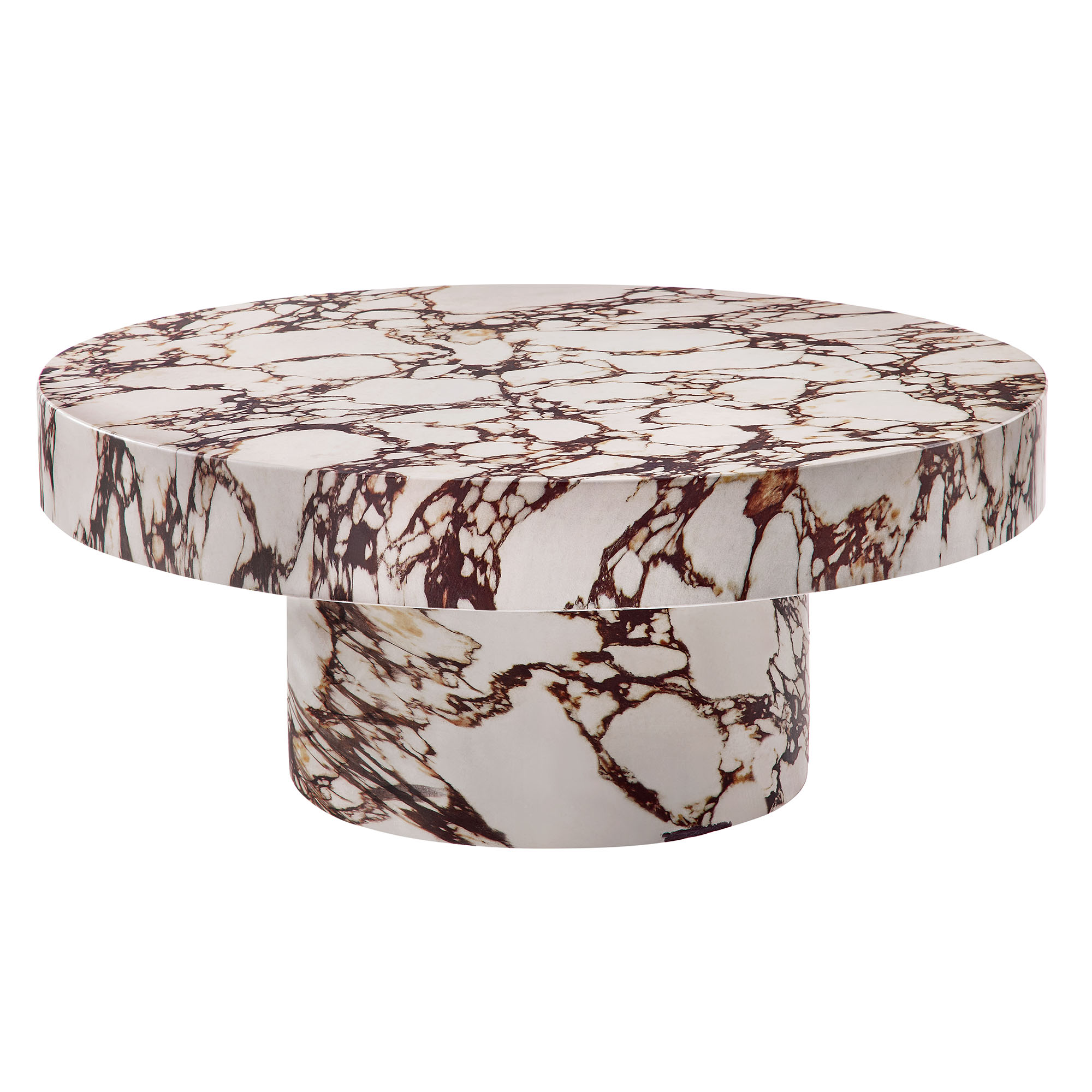 Alora Indoor - Outdoor Patio Concrete Round Coffee Table
