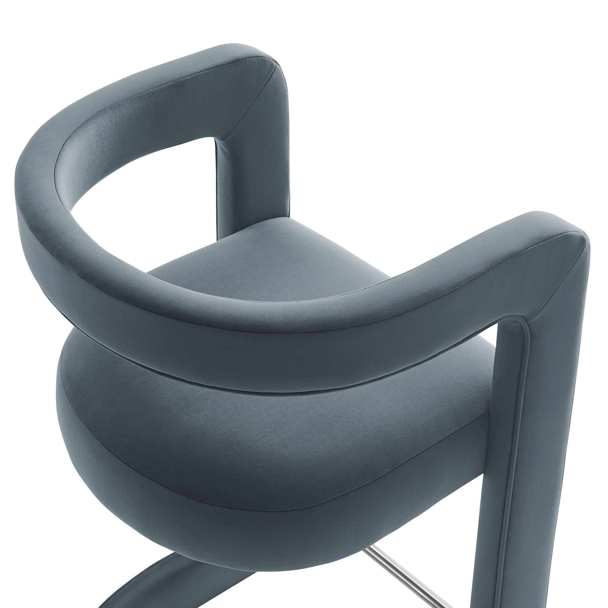 Modway Velvet Counter Stool