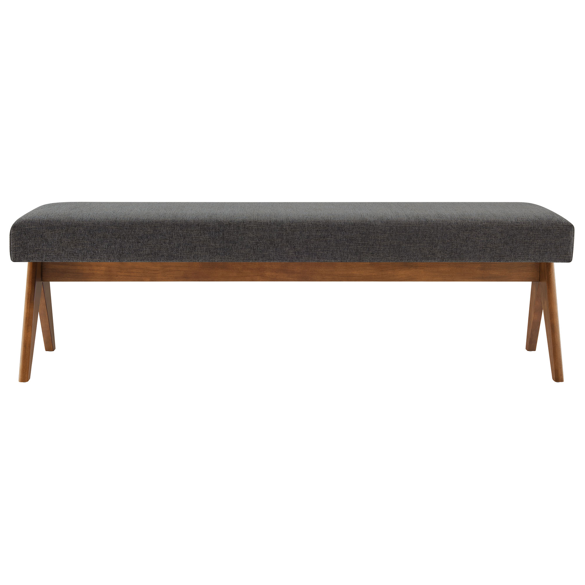 Lyra 63" Fabric Upholstered Bench