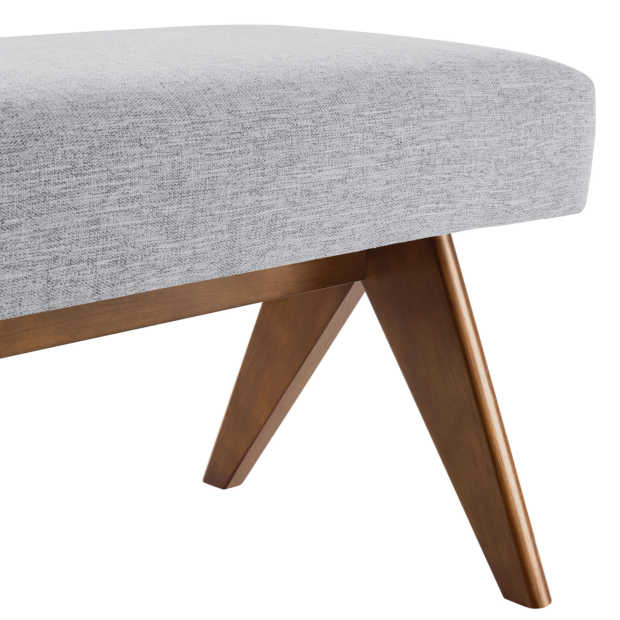 Lyra 63" Fabric Upholstered Bench