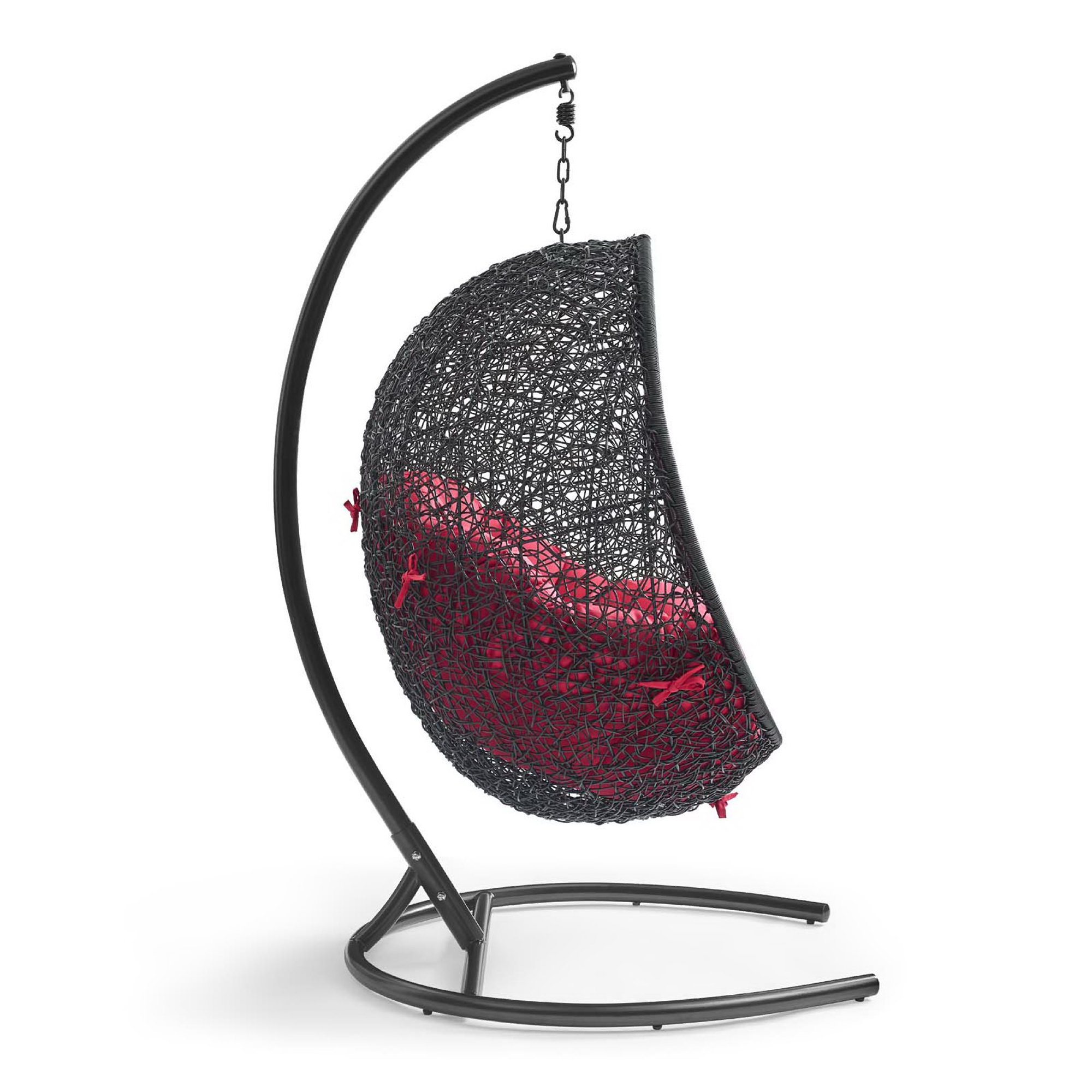 Modway Encase Swing Outdoor Patio Lounge Chair