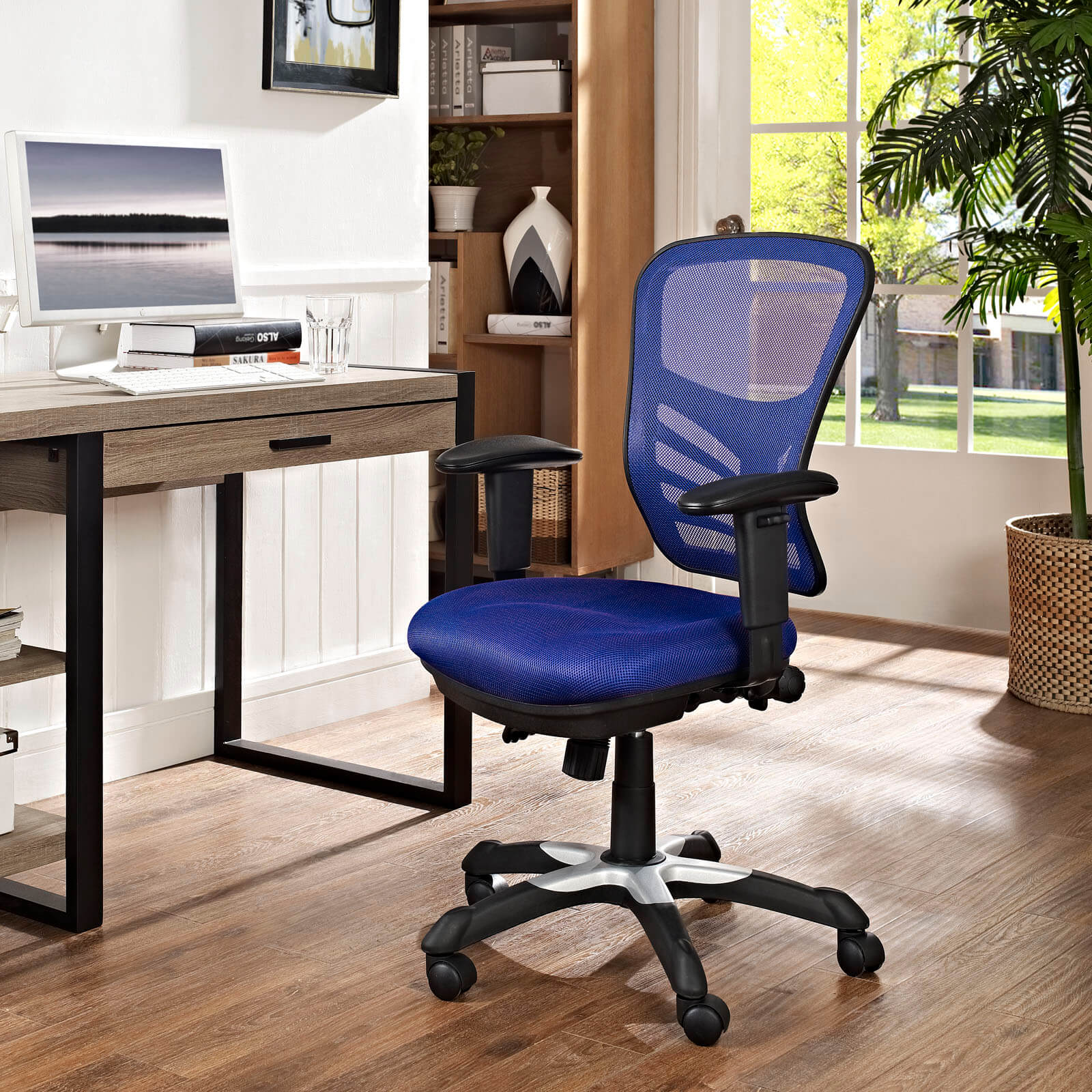 Articulate Office Chair, Blue  by Modway Furniture