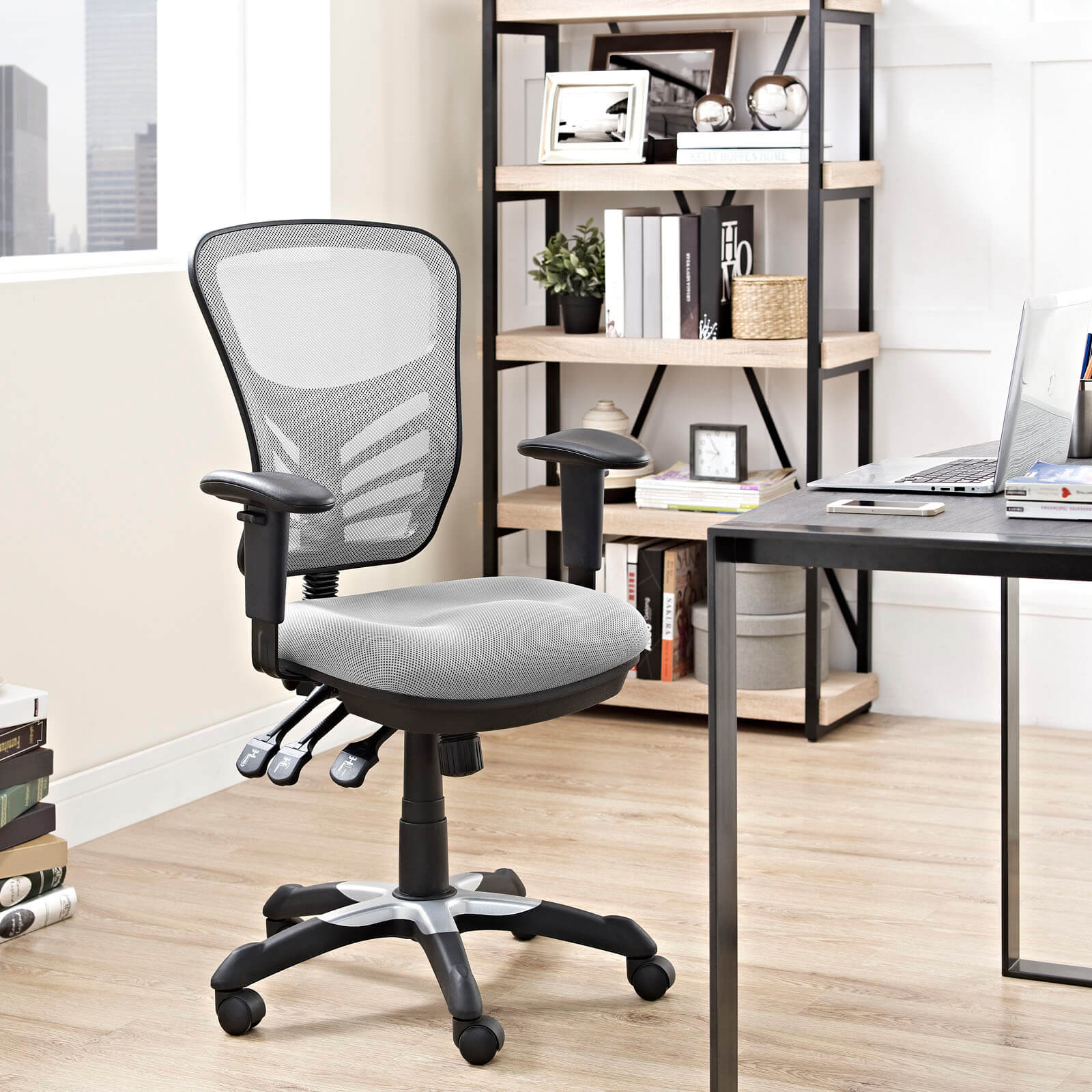 Articulate Office Chair, Gray by Modway Furniture