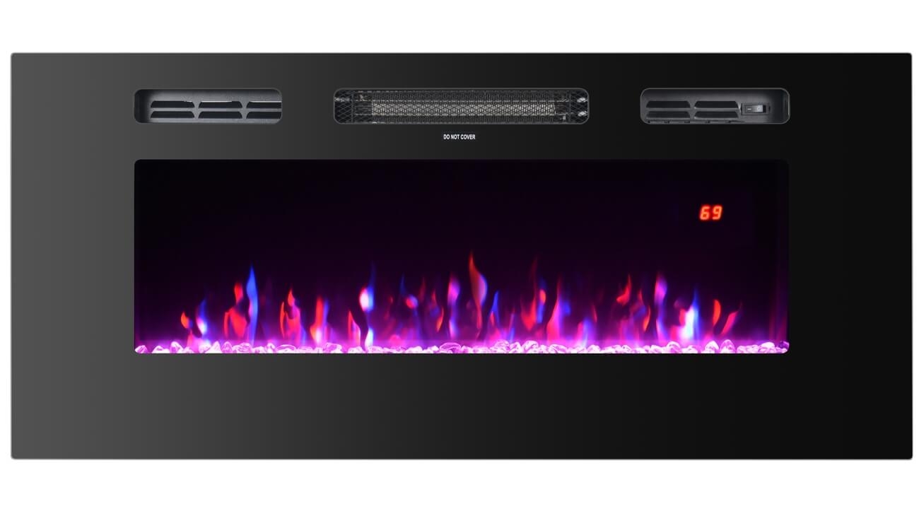 Wall Mounted 40" Electric Fireplace