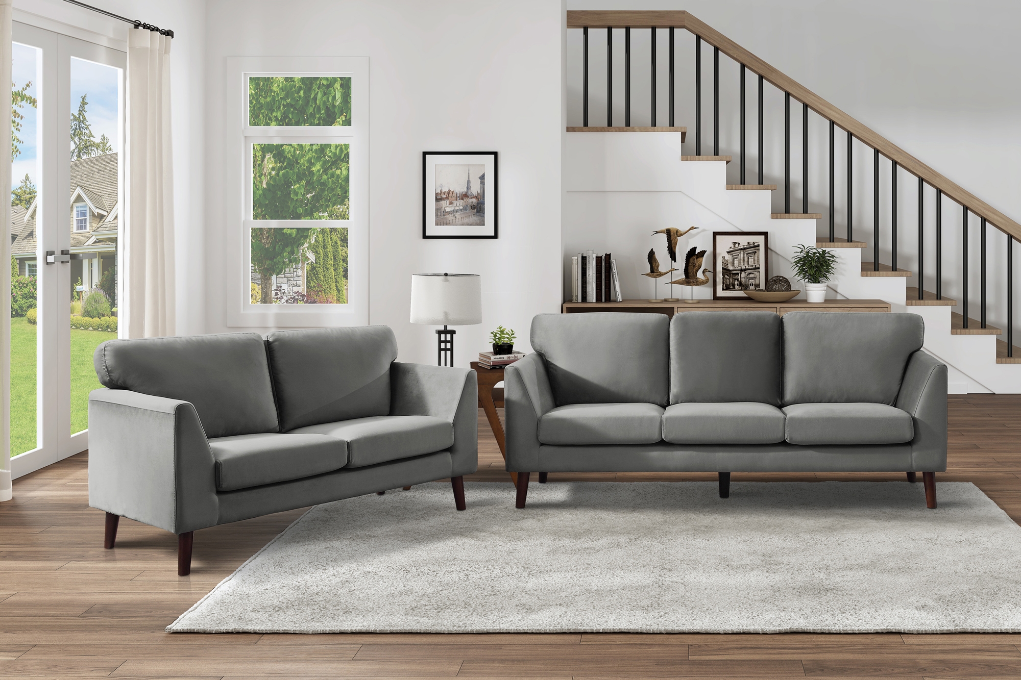 Tolley Velvet Living Room Set