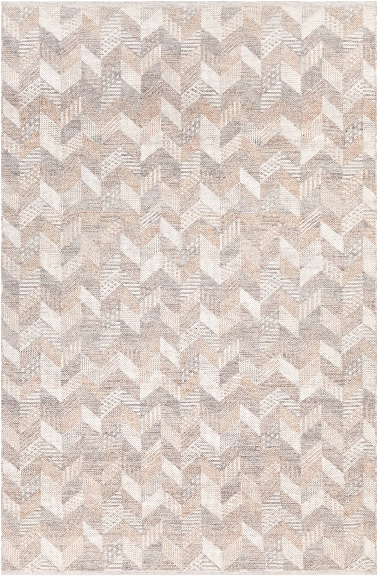 Effie Wool/Viscose/Polyester Rectangular Hand-woven Rug