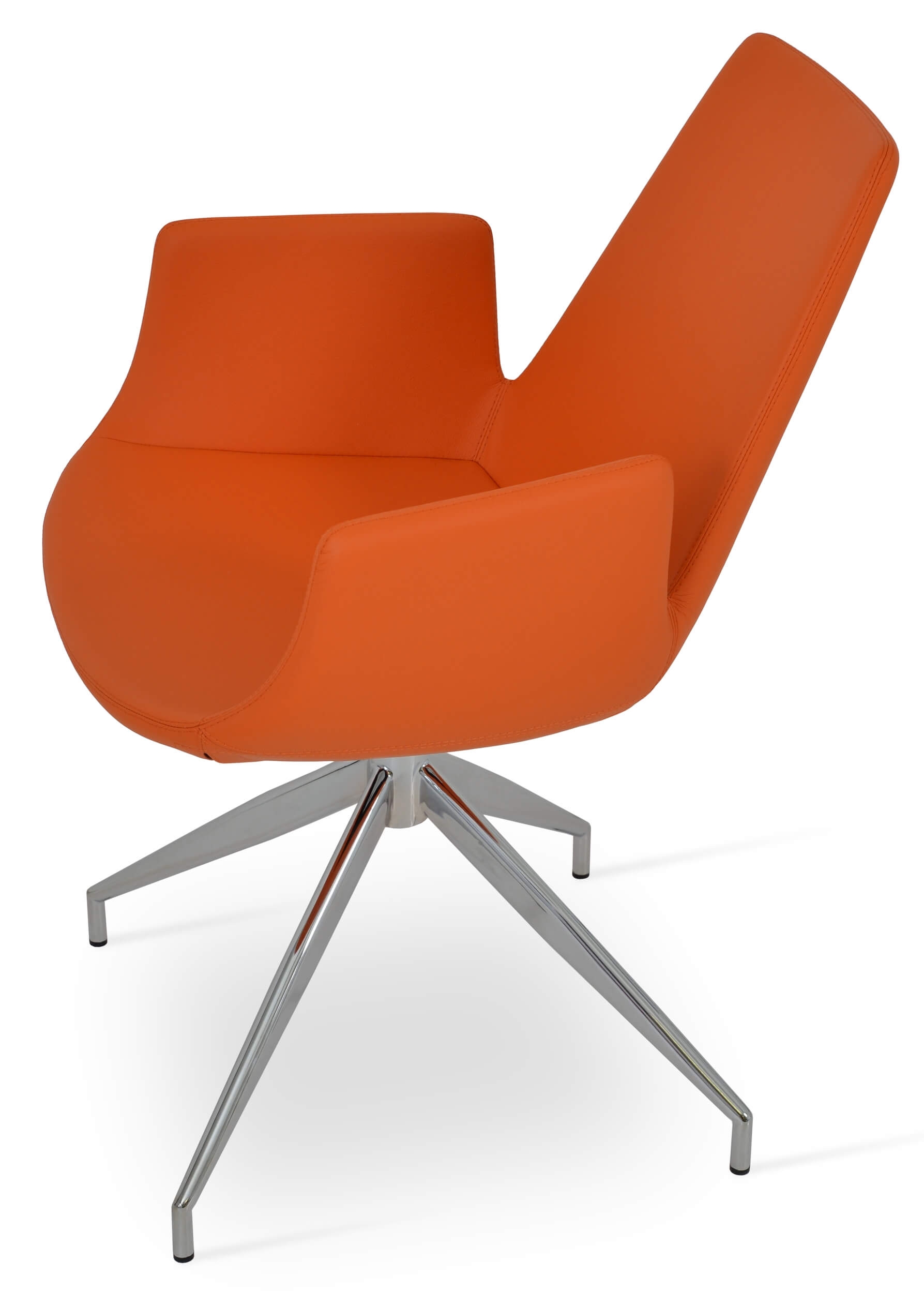 Eiffel Spider Swivel Dining Arm Chair