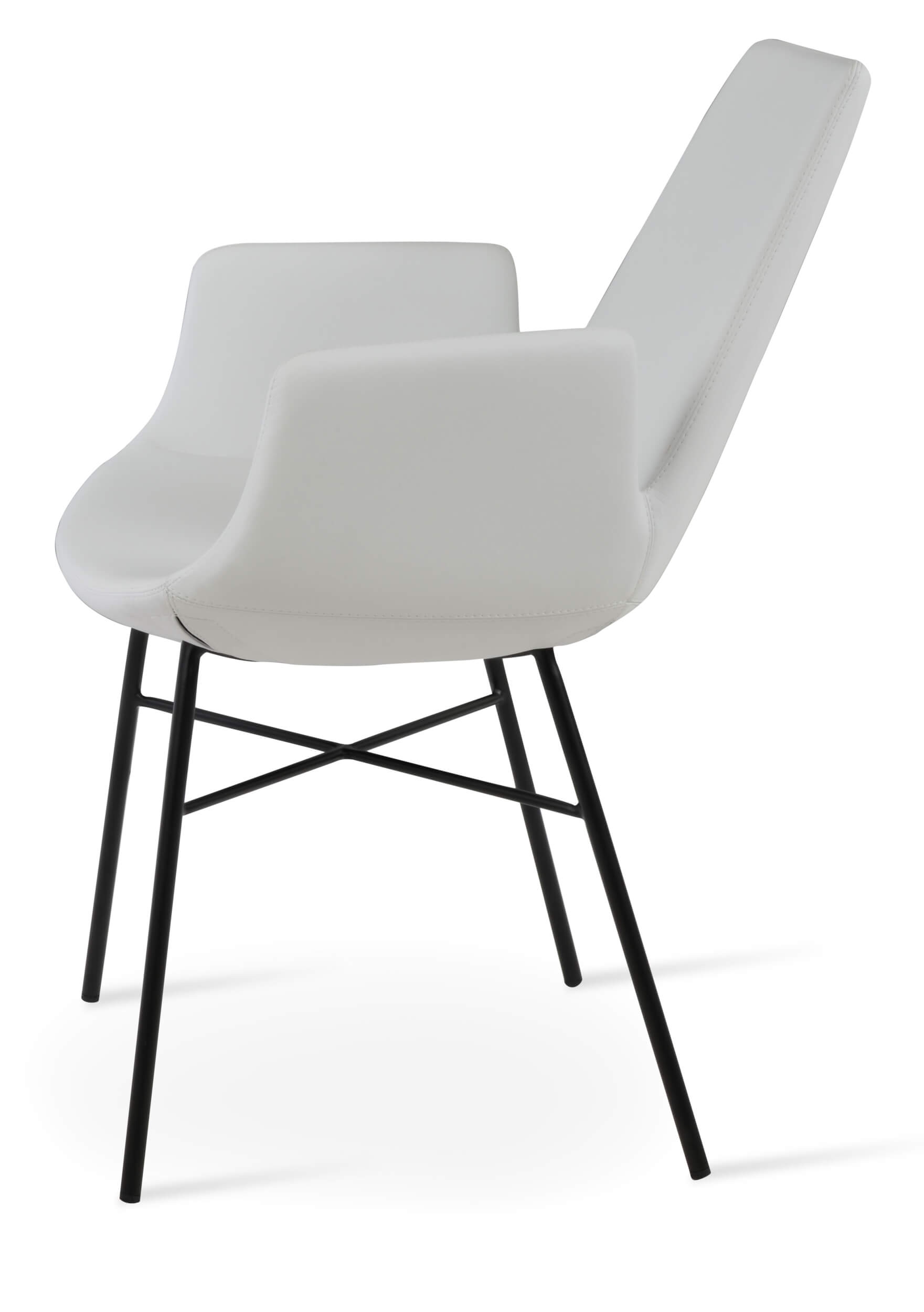 Eiffel Cross Dining Arm Chair