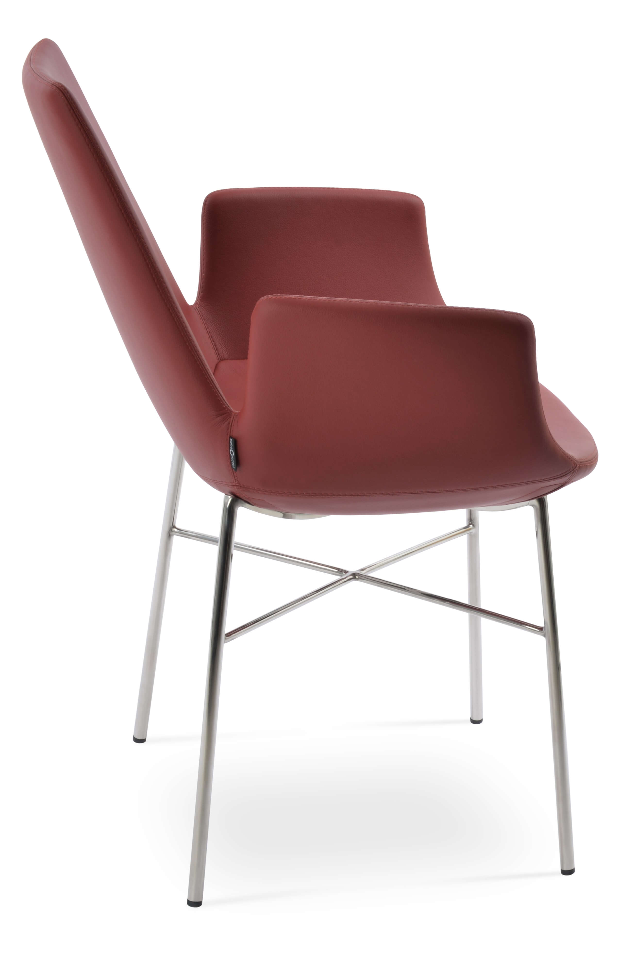 Eiffel Cross Dining Arm Chair