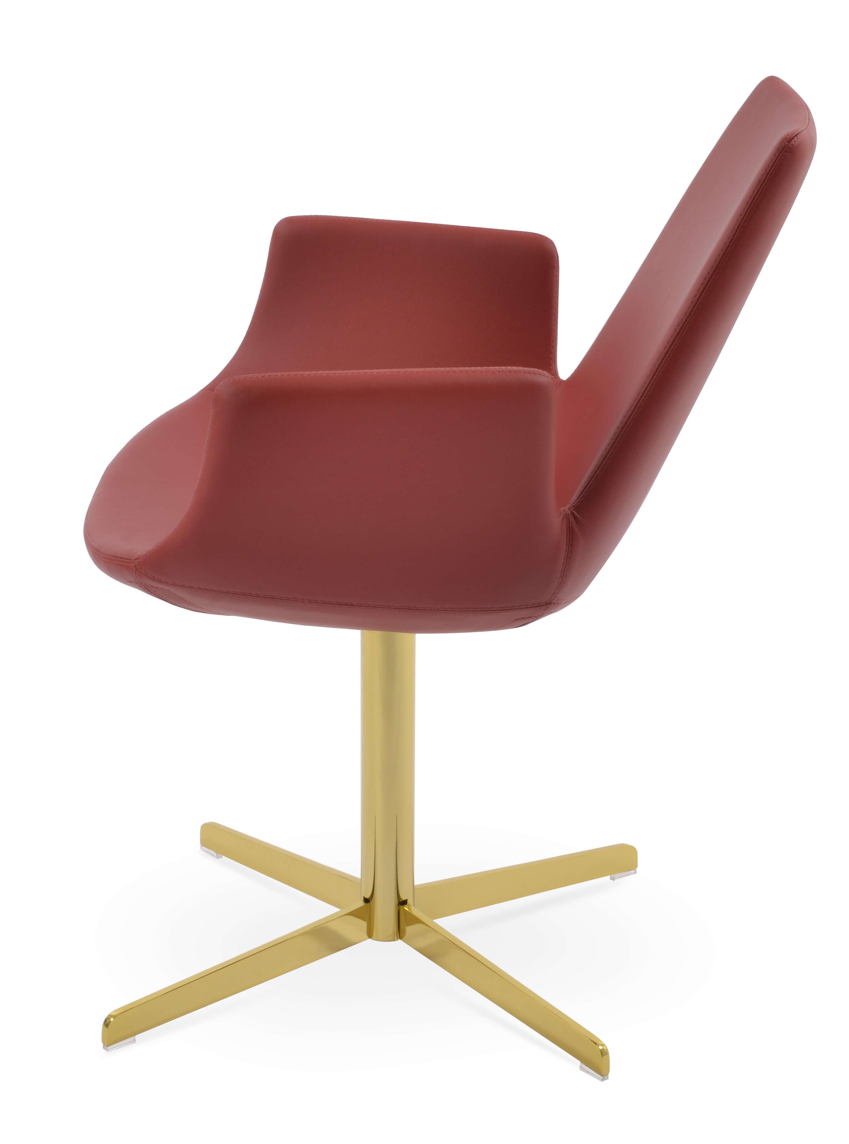 Eiffel 4 Star Swivel Dining Arm Chair