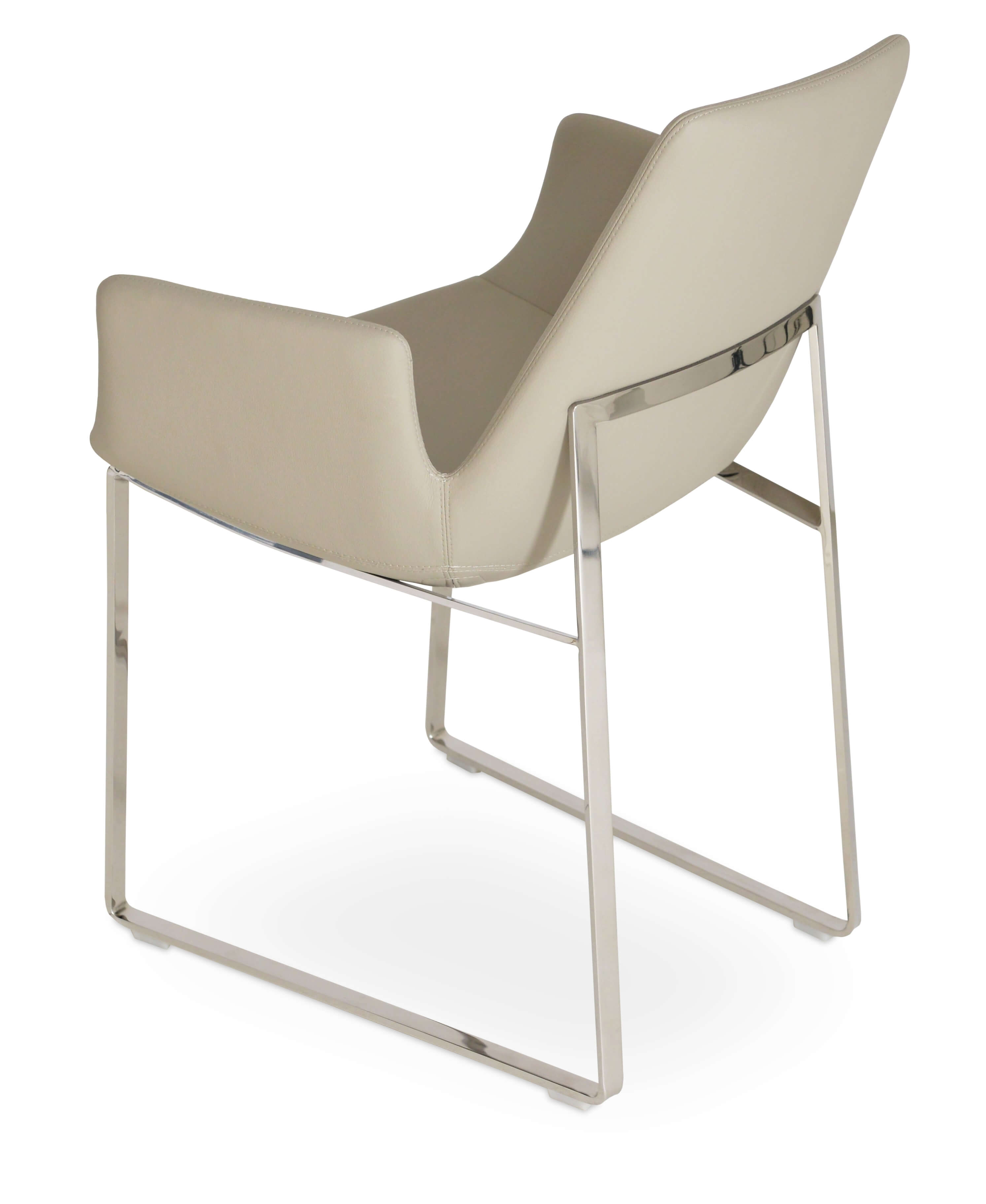 Eiffel Sled Dining Arm Chair