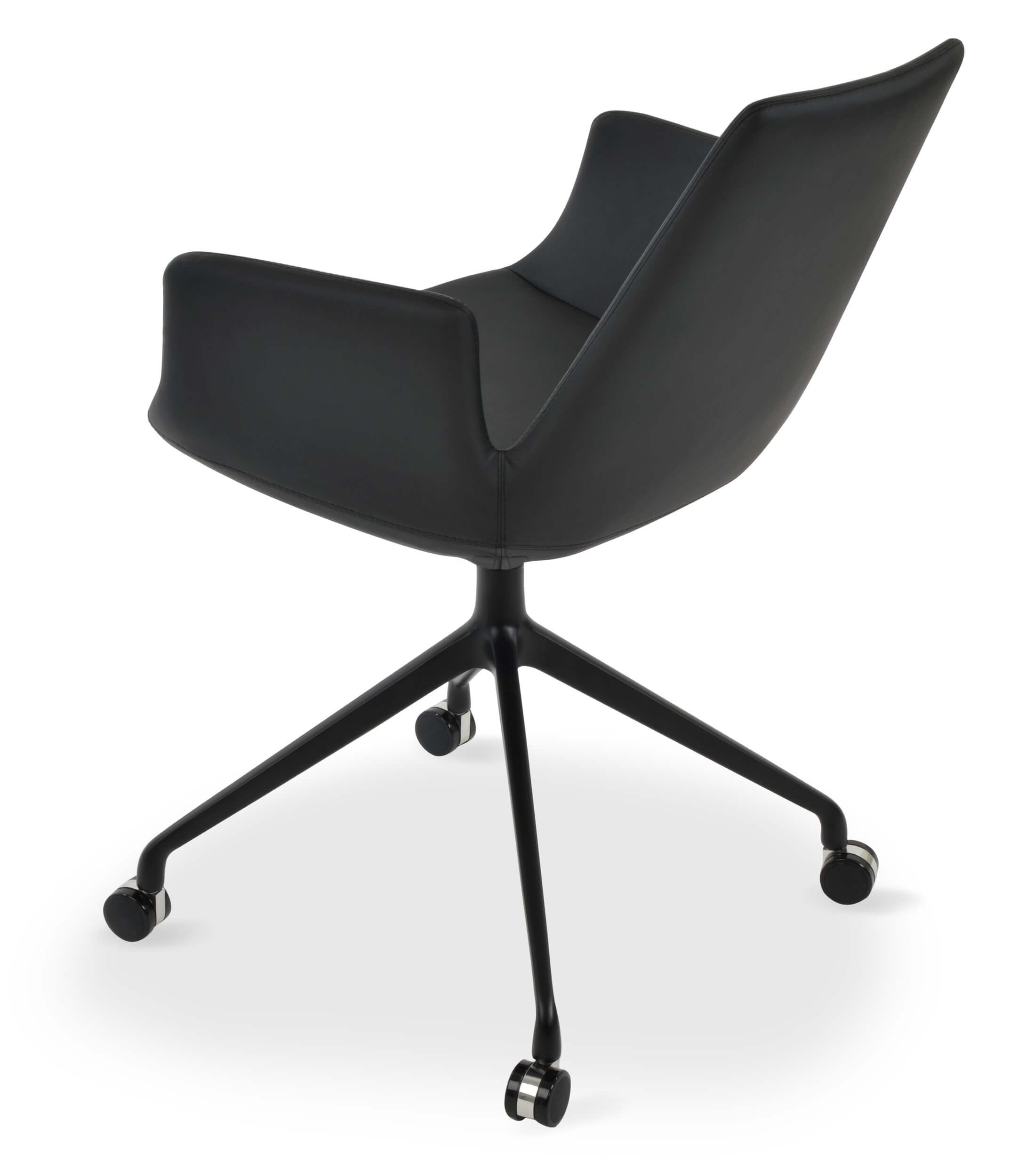 Eiffel Spider Swivel Dining Arm Chair