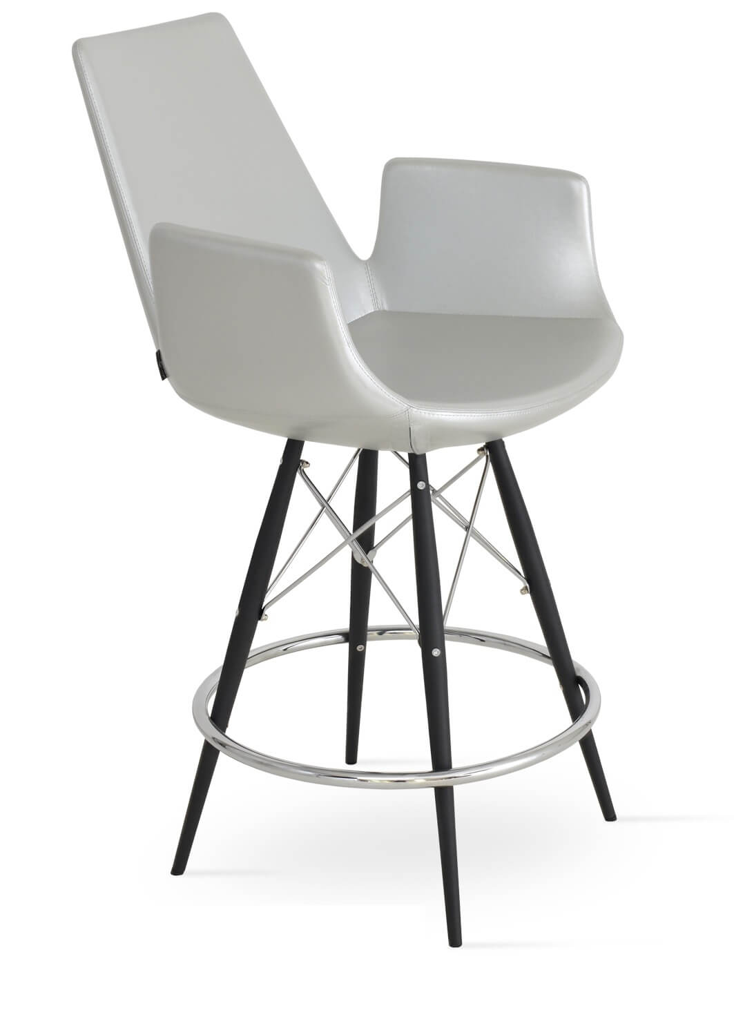 Eiffel MW Arm Counter Stool