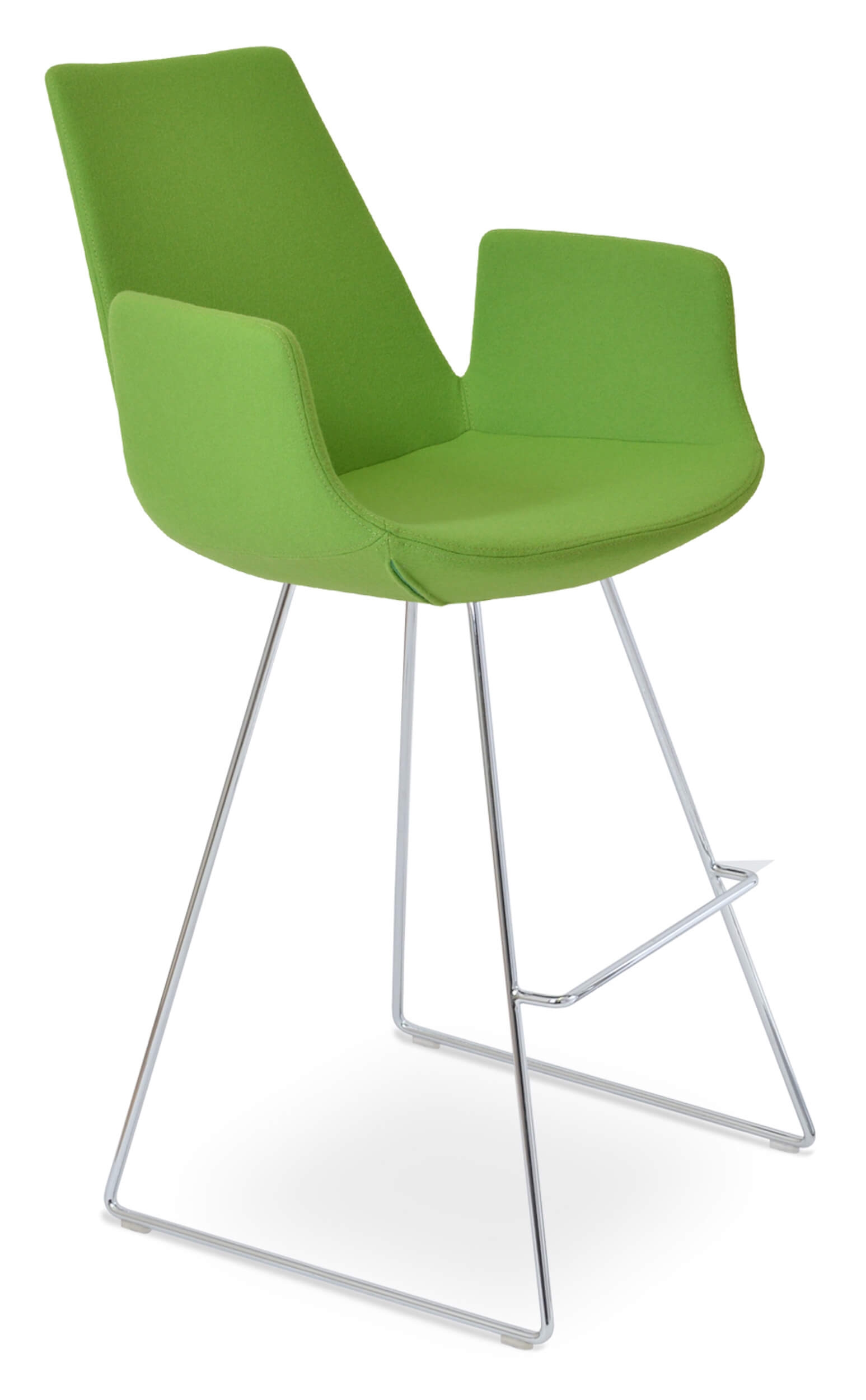 Eiffel Wire Arm Barstool