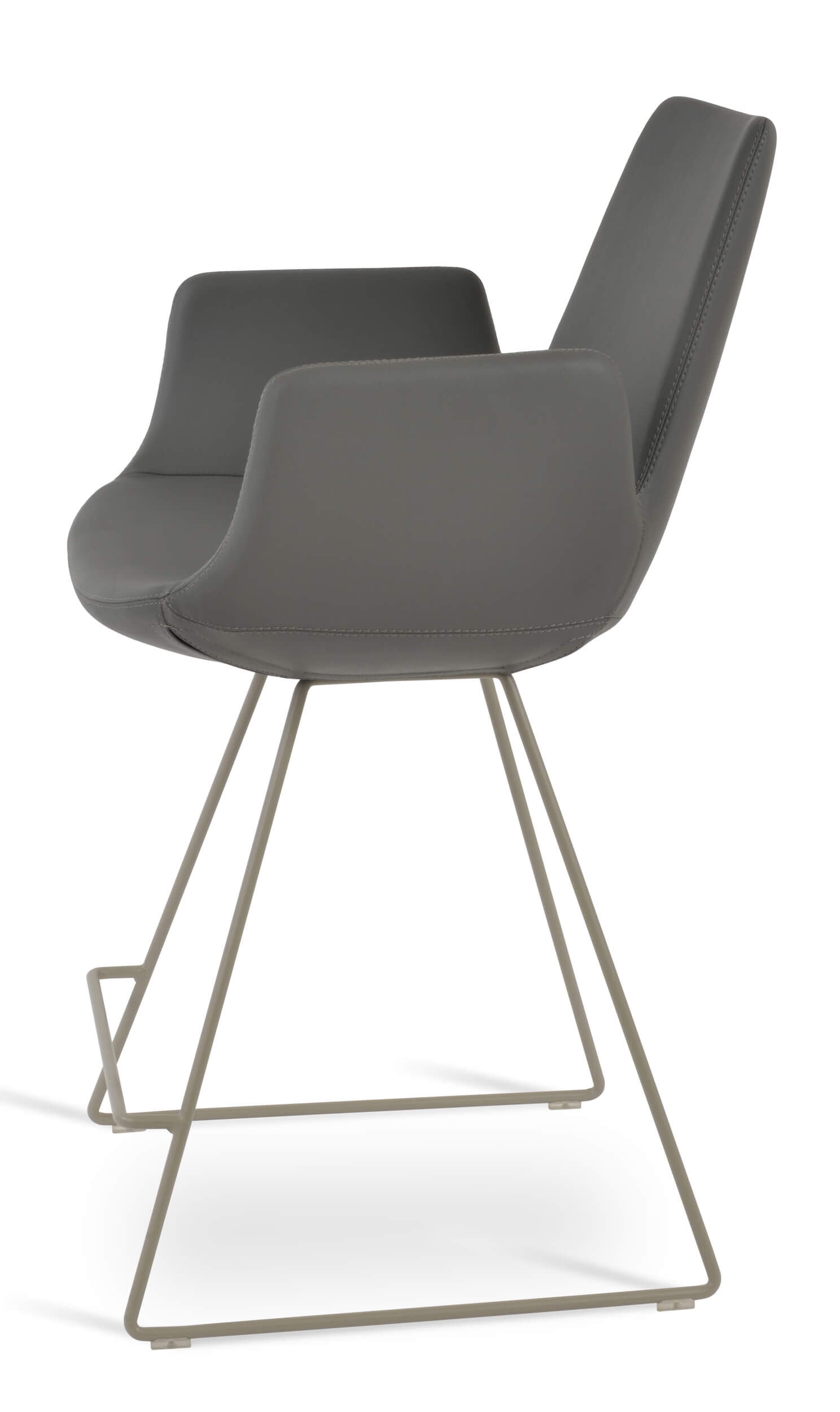 Eiffel Wire Arm Counter Stool