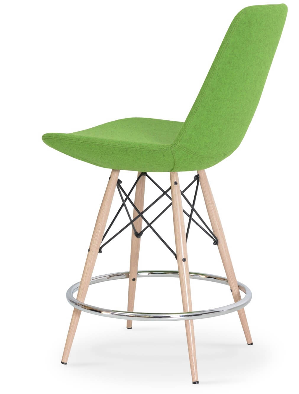 Eiffel MW Counter Stool w/Metal Base