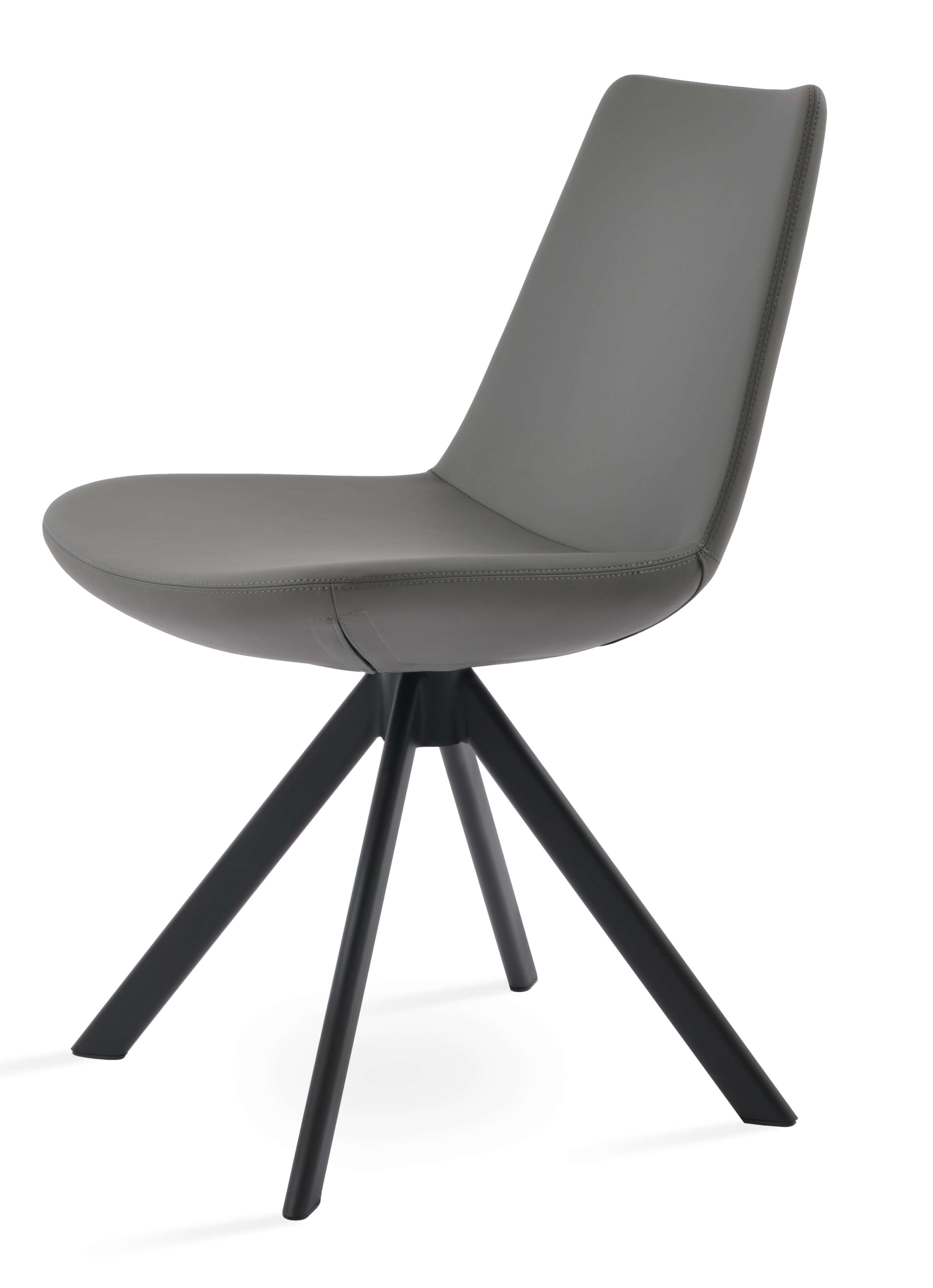 Eiffel Sword Swivel Dining Chair