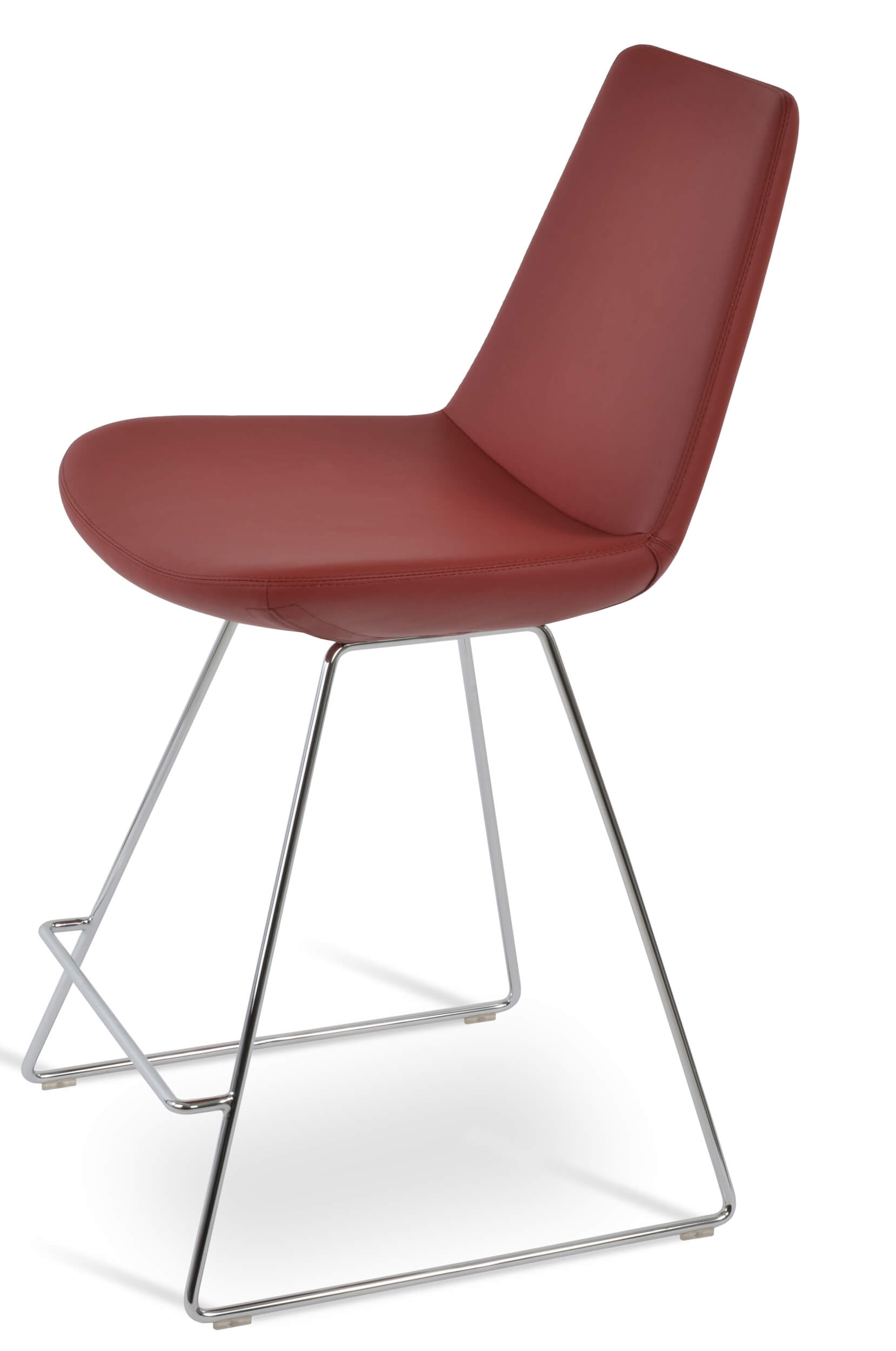 Eiffel Wire Counter Stool w/Metal Base