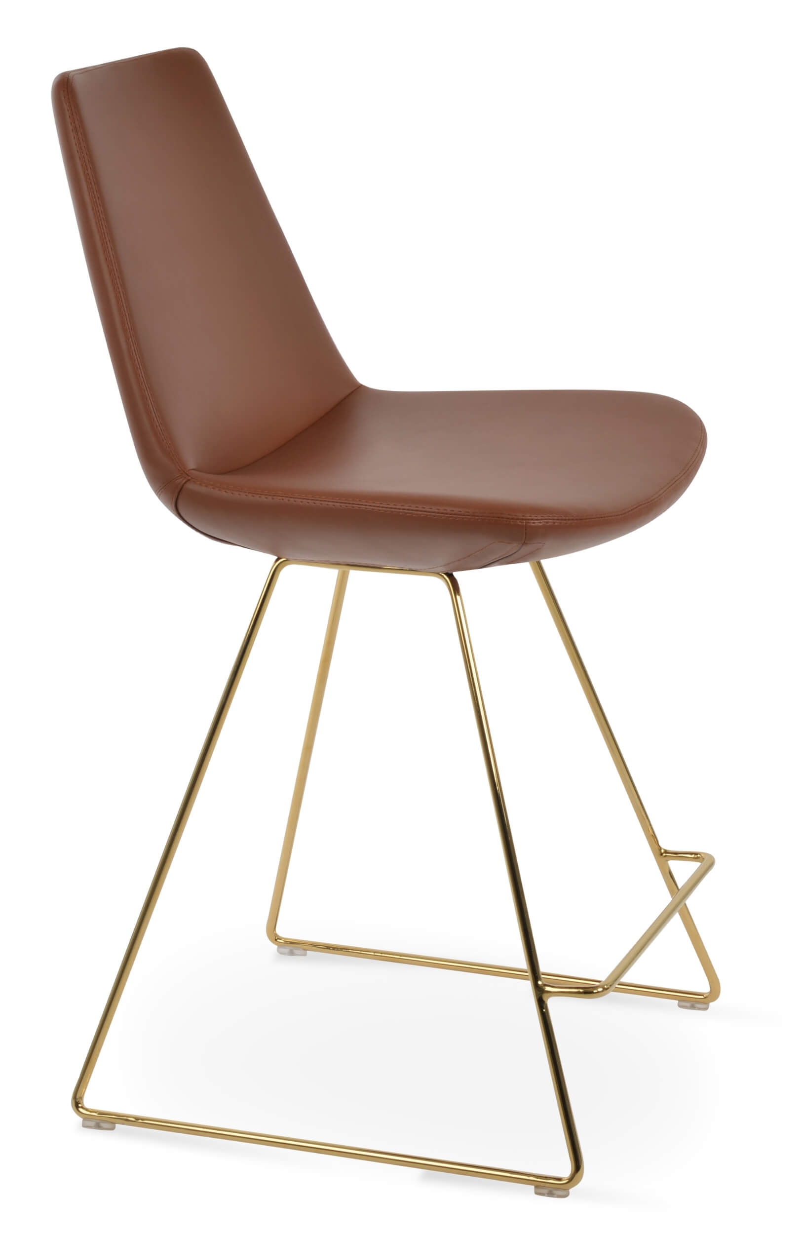 Eiffel Wire Counter Stool w/Metal Base