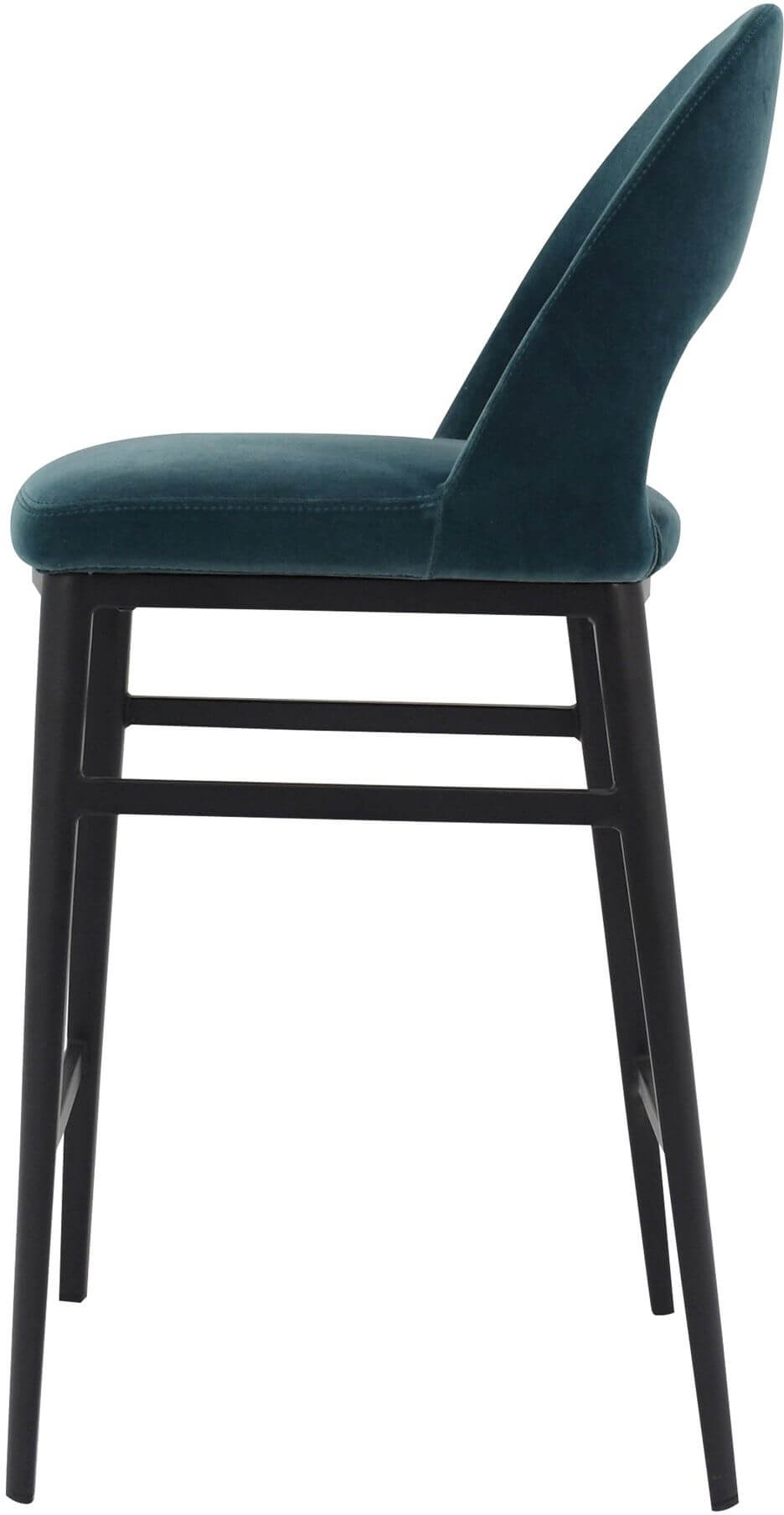 Roger Velvet Counter Stool