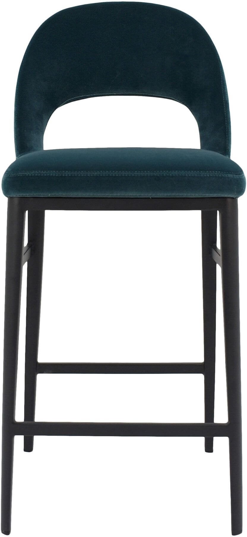 Roger Velvet Counter Stool