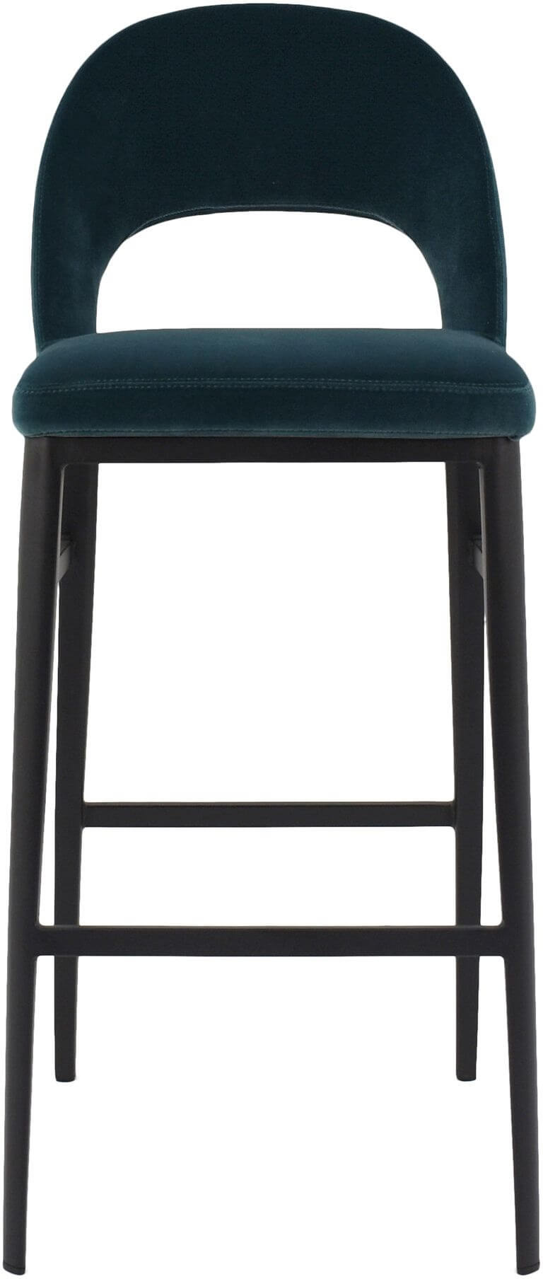 Roger Velvet Bar Stool