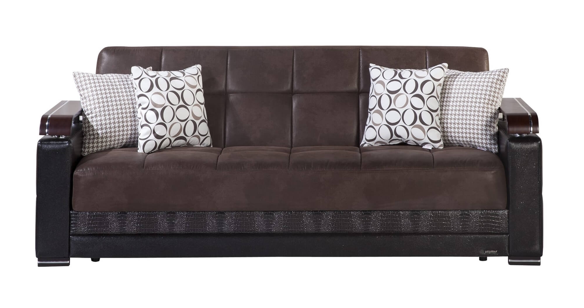 Ekol Fabric/Leatherette Sofabed