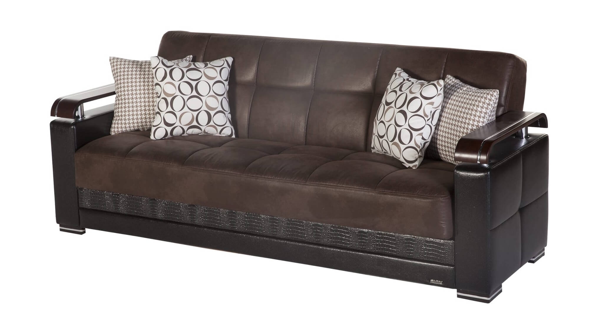 Ekol Fabric/Leatherette Sofabed