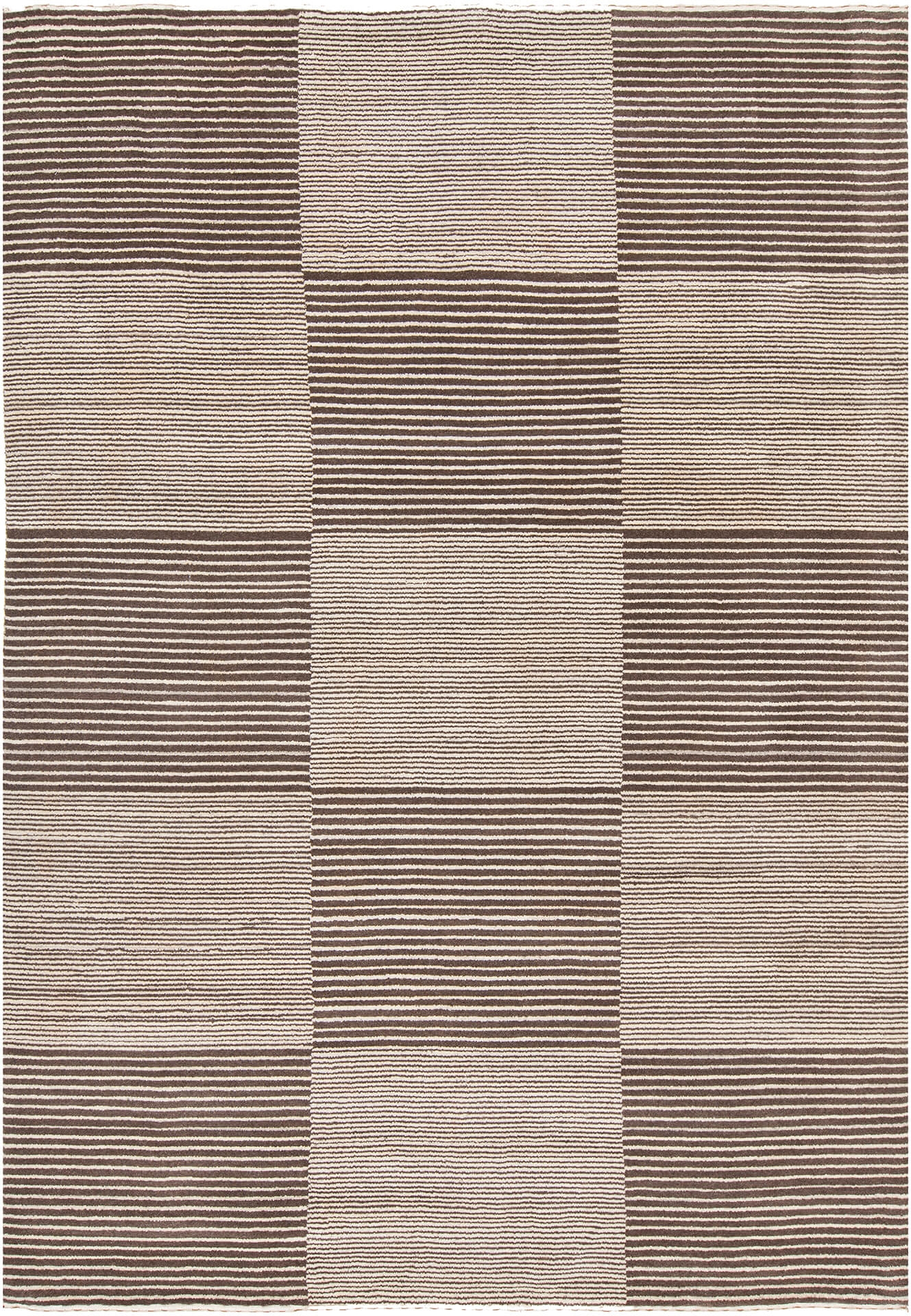 Elantra Wool Rectangular Hand-knotted Rug, Composition 1