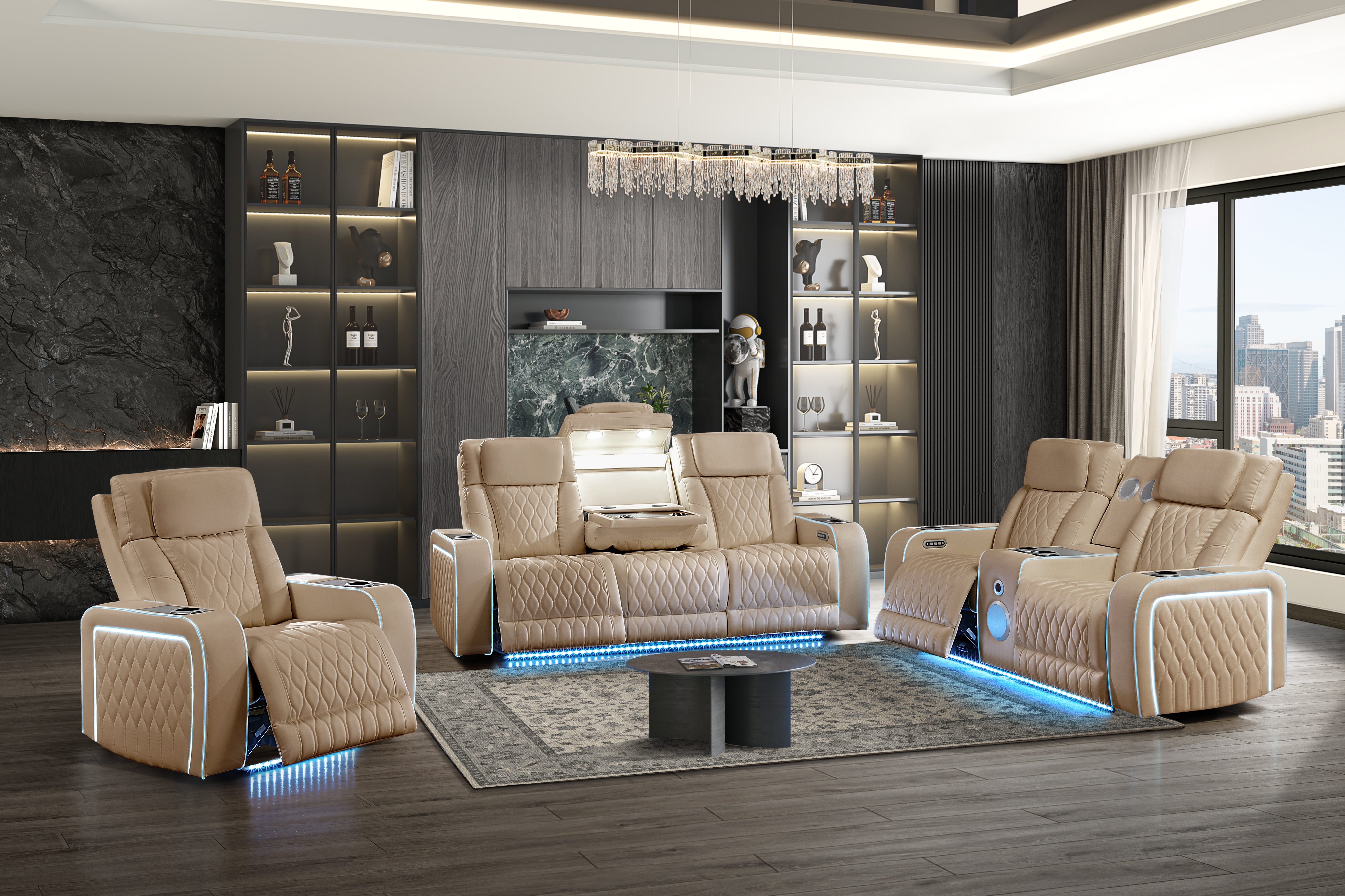 Electra Reclining Living Room Set