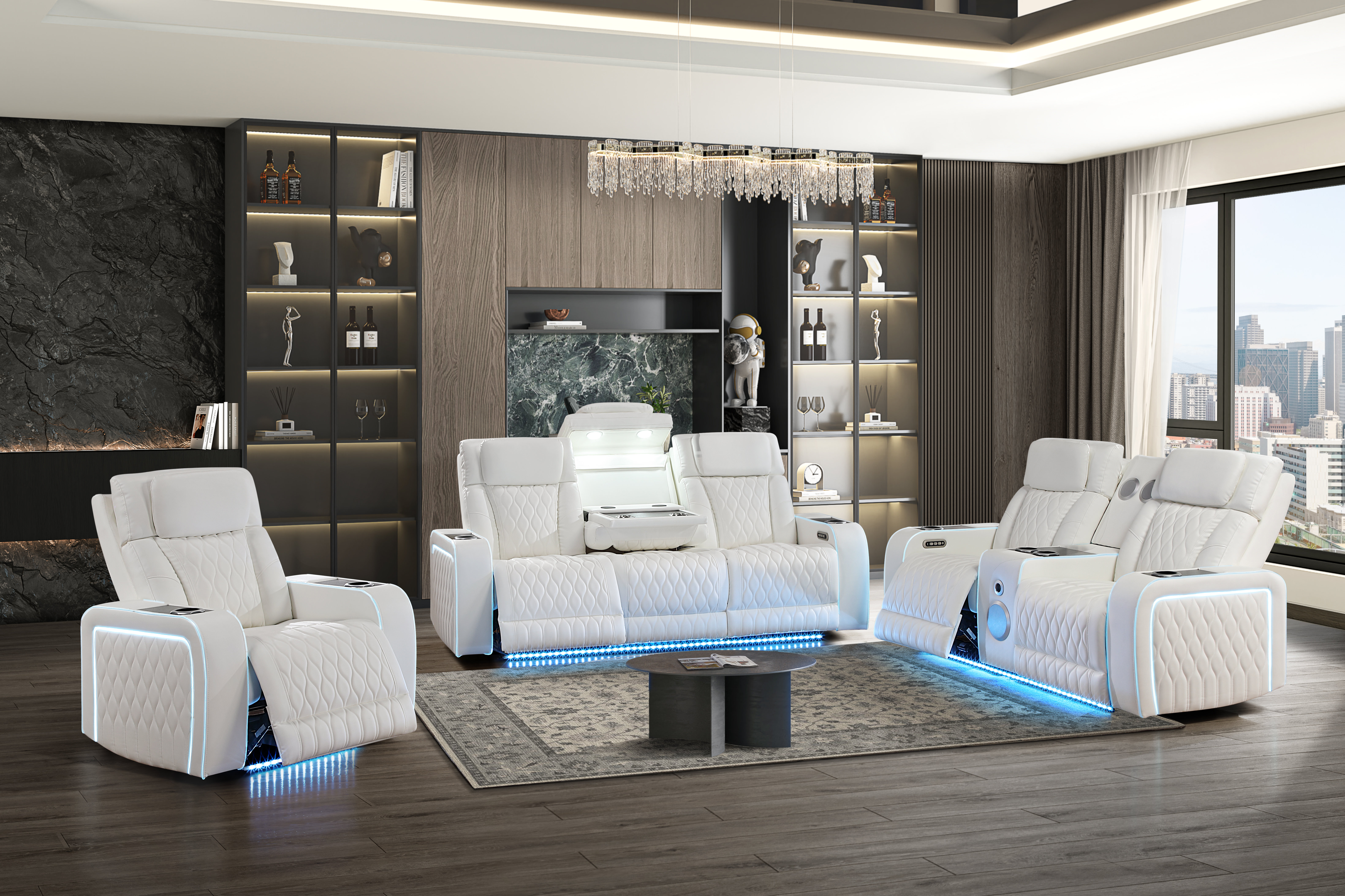 Electra Reclining Living Room Set
