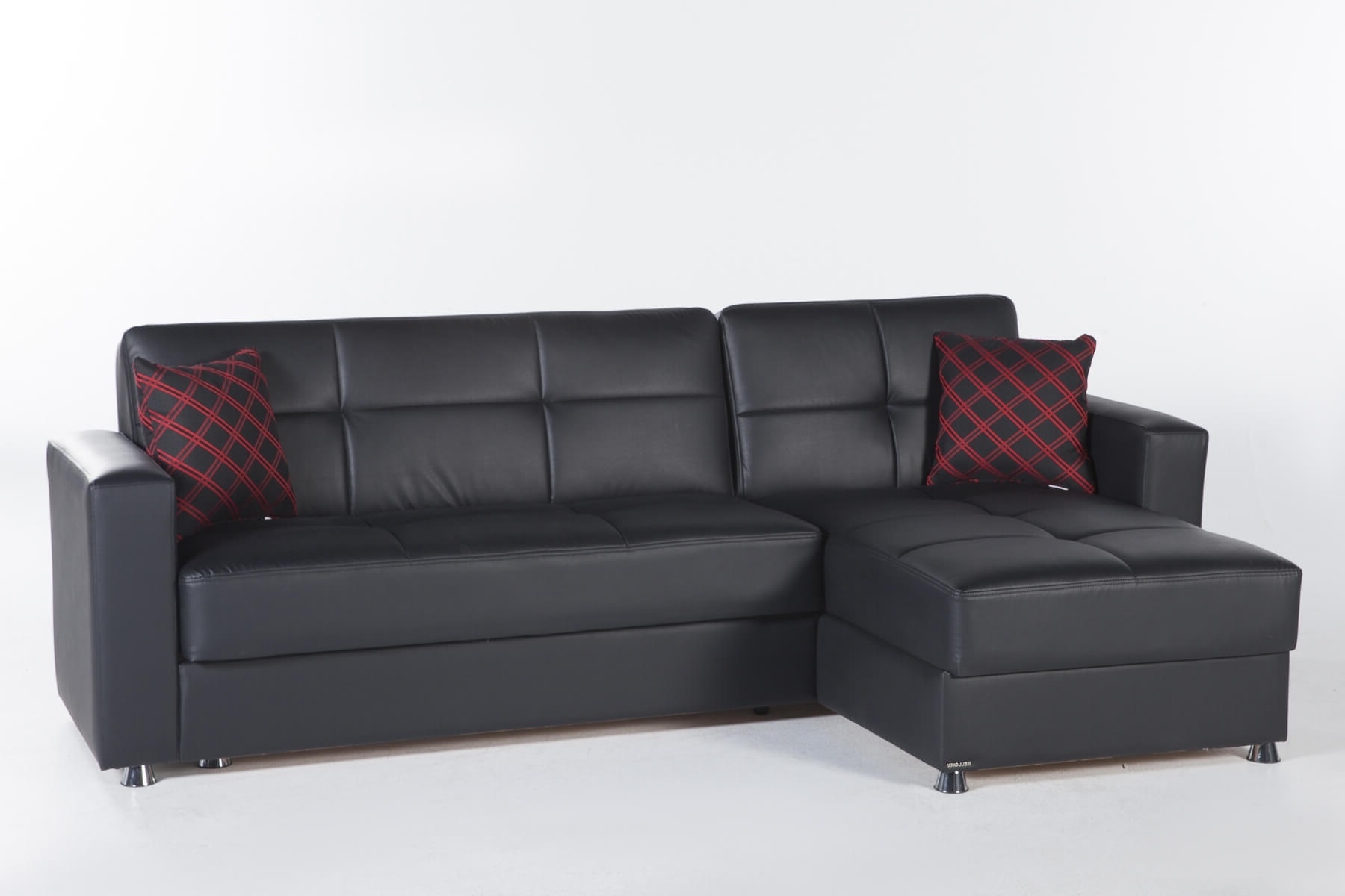 Elegant Sleeper Storage Living Room Set