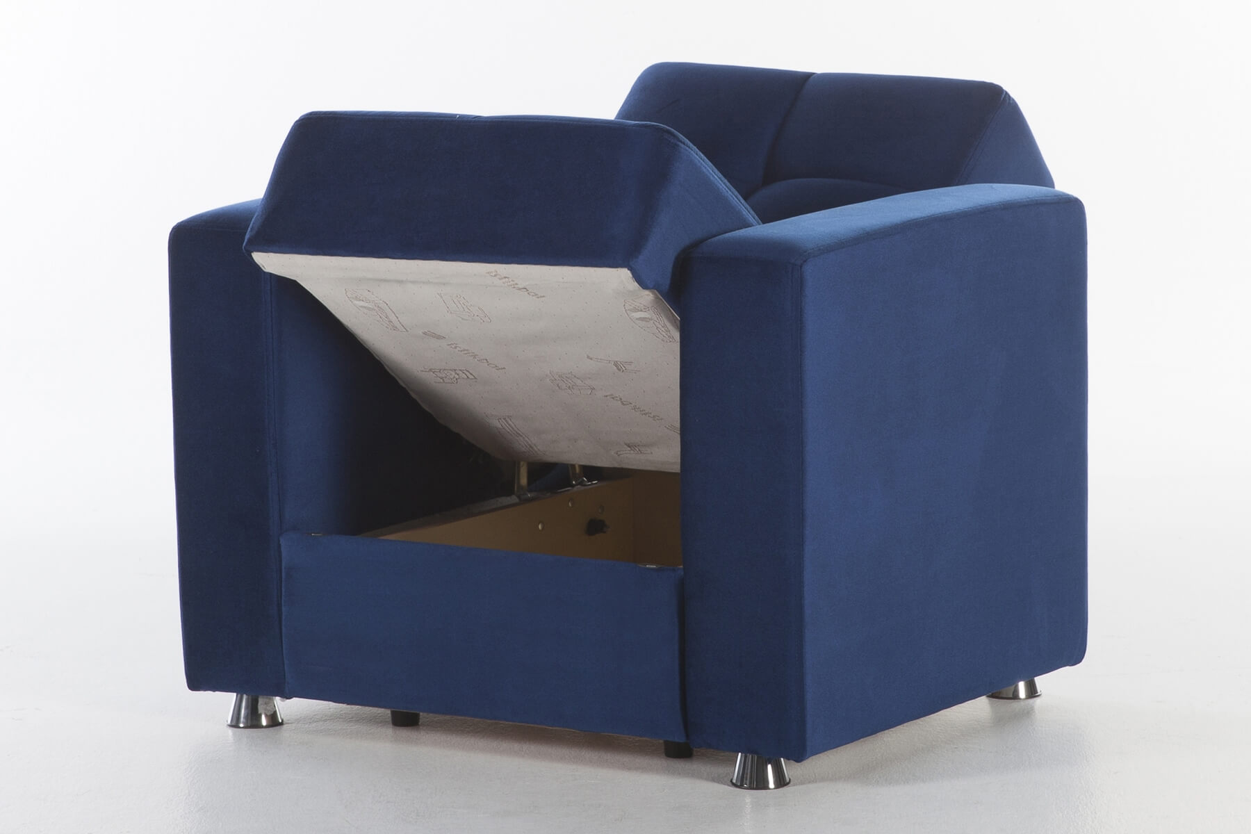 Elegant Sleeper Storage Living Room Set