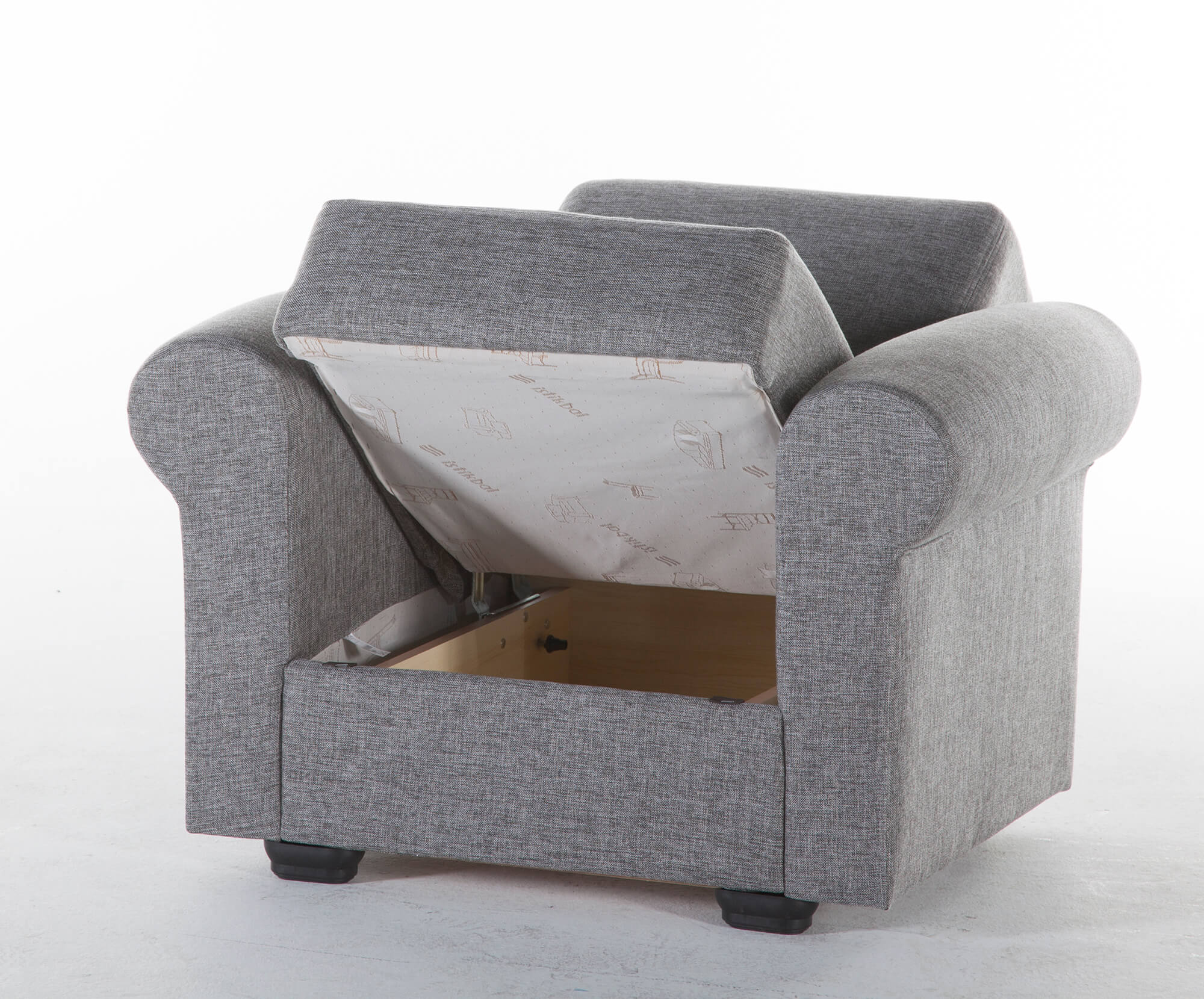 Elita Fabric Storage Sleeper Armchair