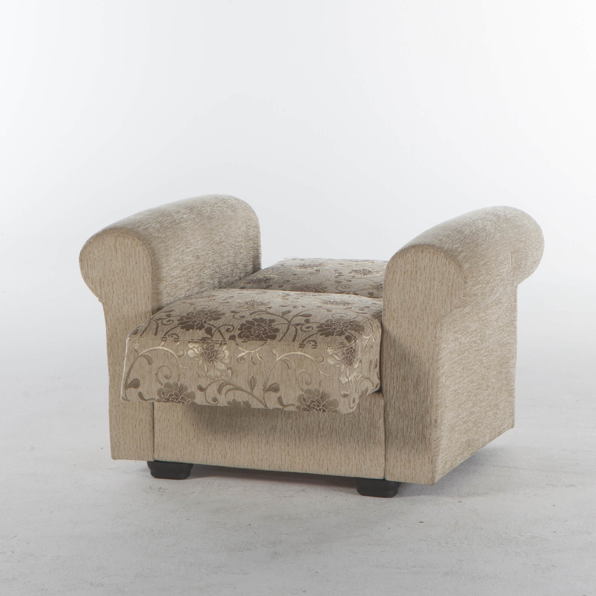 Elita Fabric Storage Sleeper Living Room Set