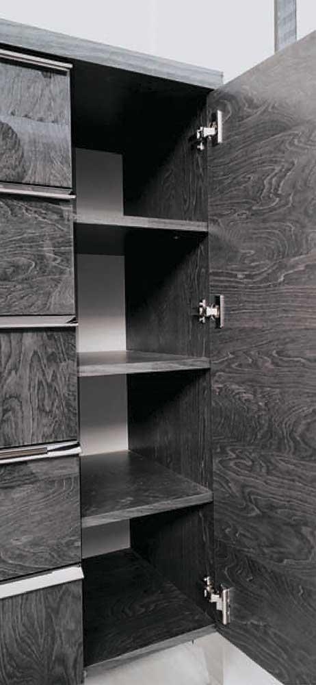 Elite ESF Wood Veneer Chest w/5 Drawers & 1 Door