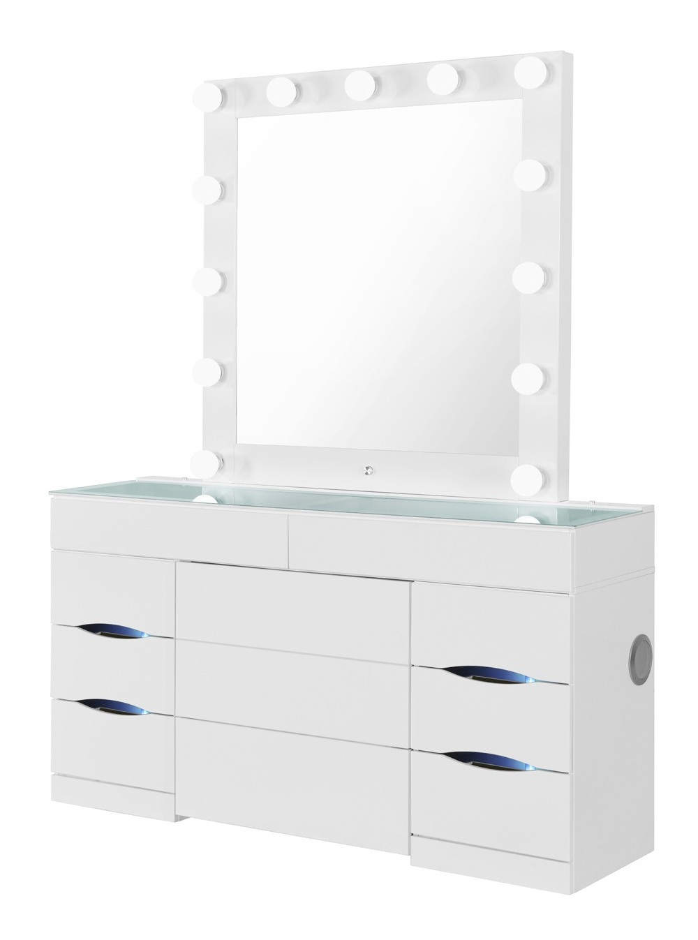 Ella Vanity Set with Storage Stool