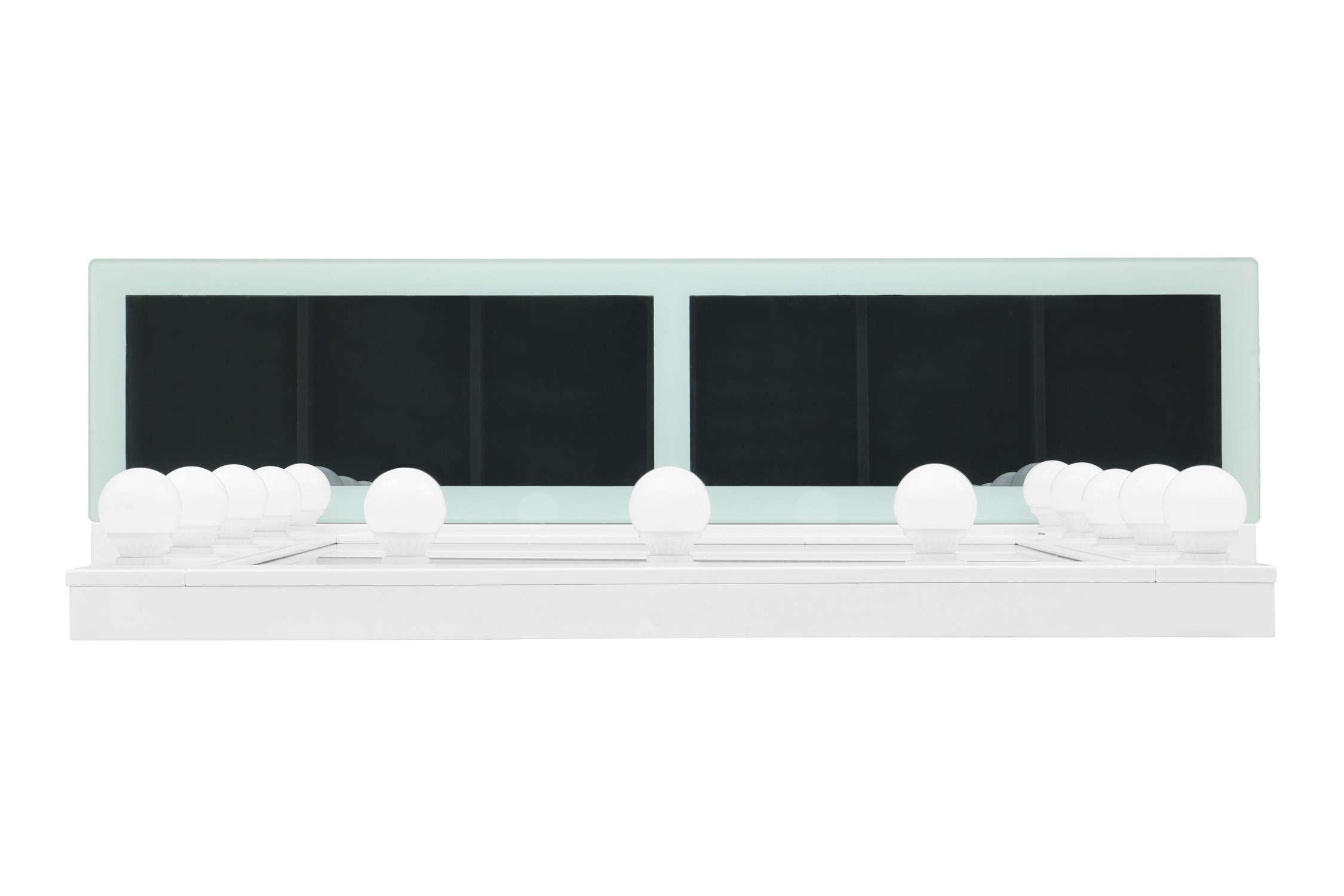 Ella Narrow Tall Vanity Mirror with Drawer and Speaker