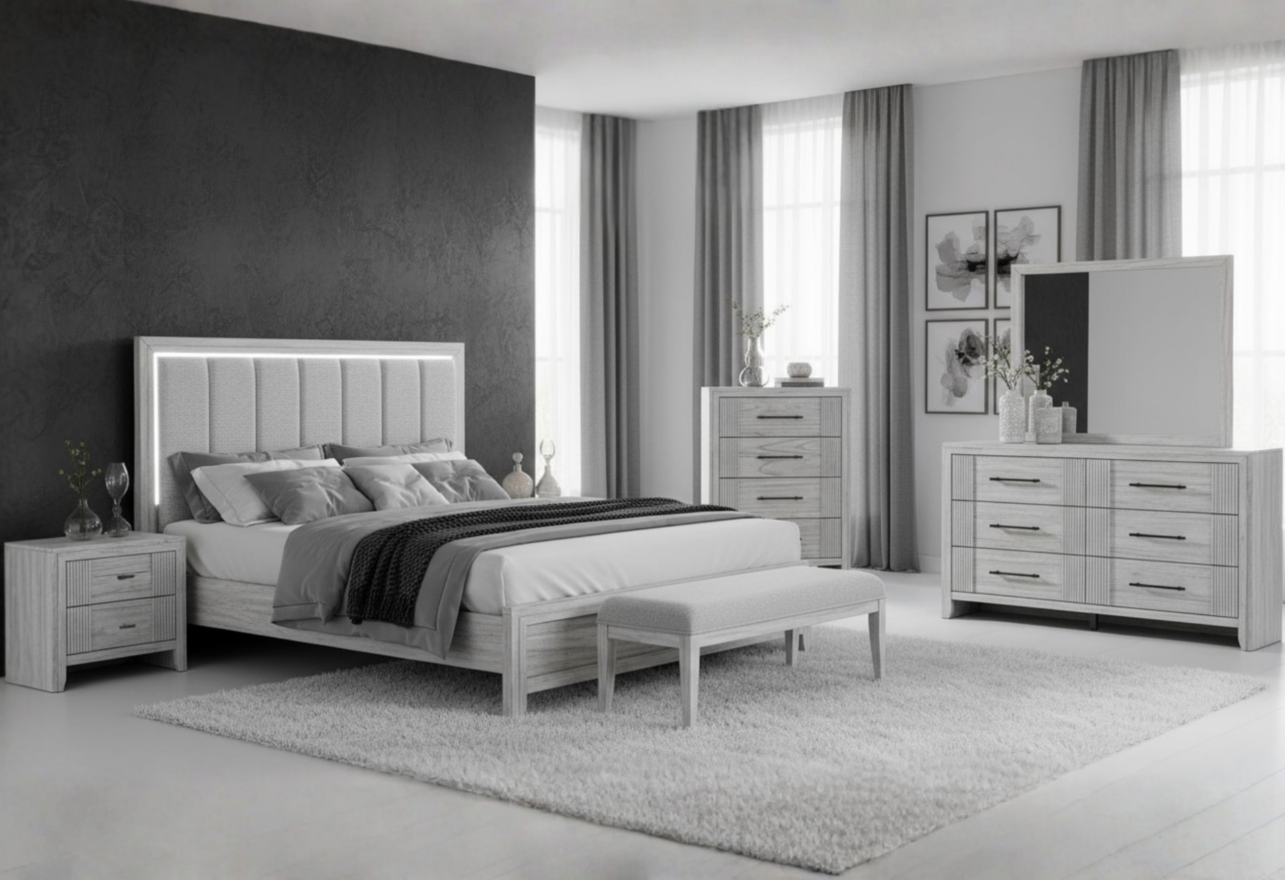 Elsie 6-Drawer Double Dresser